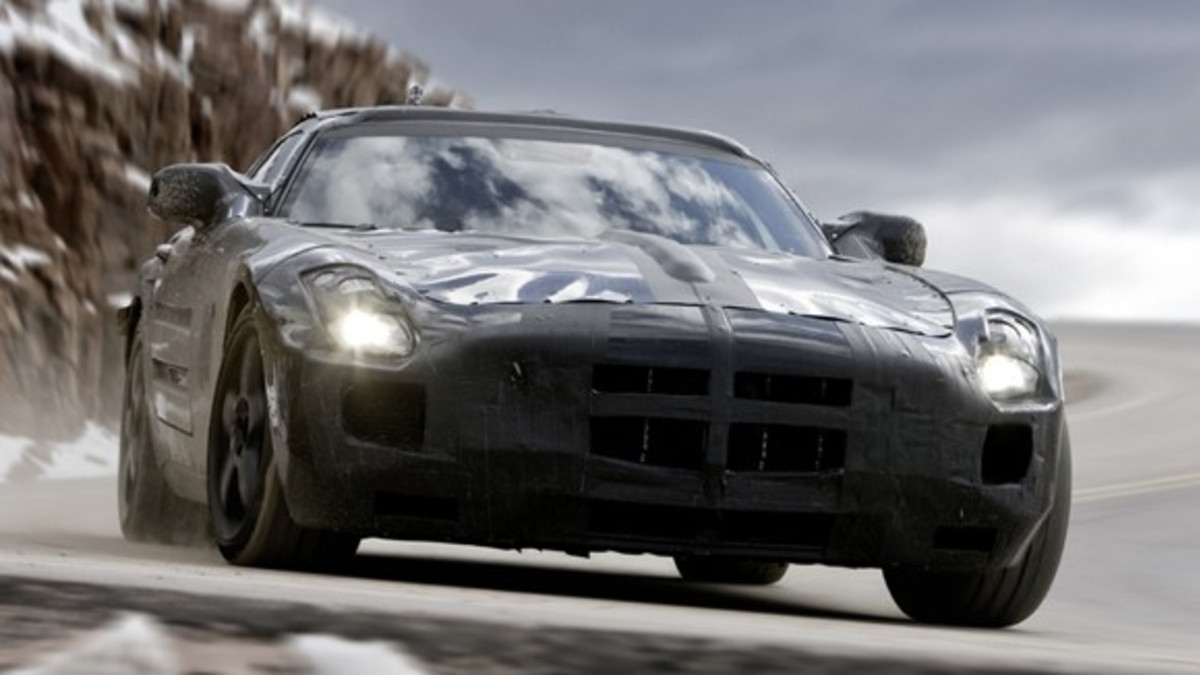 Mercedes-Benz SLS AMG gets driven, details revealed - Autoblog
