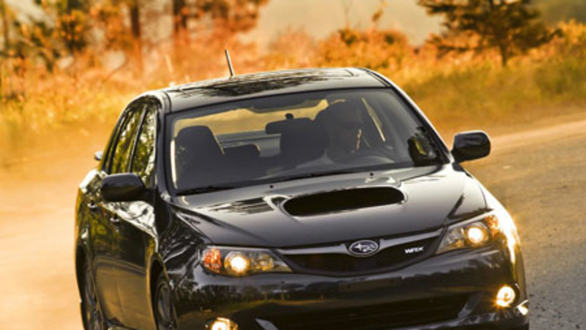 2009 Subaru Impreza WRX: 265 hp, retuned suspension, STI tweaks - Autoblog, image size:1200x675
