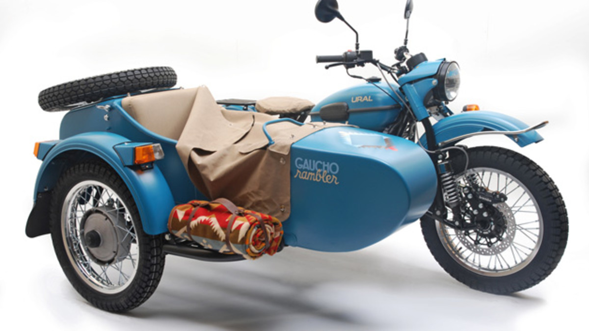Russia's Ural motorcycles celebrates the American cowboy with
