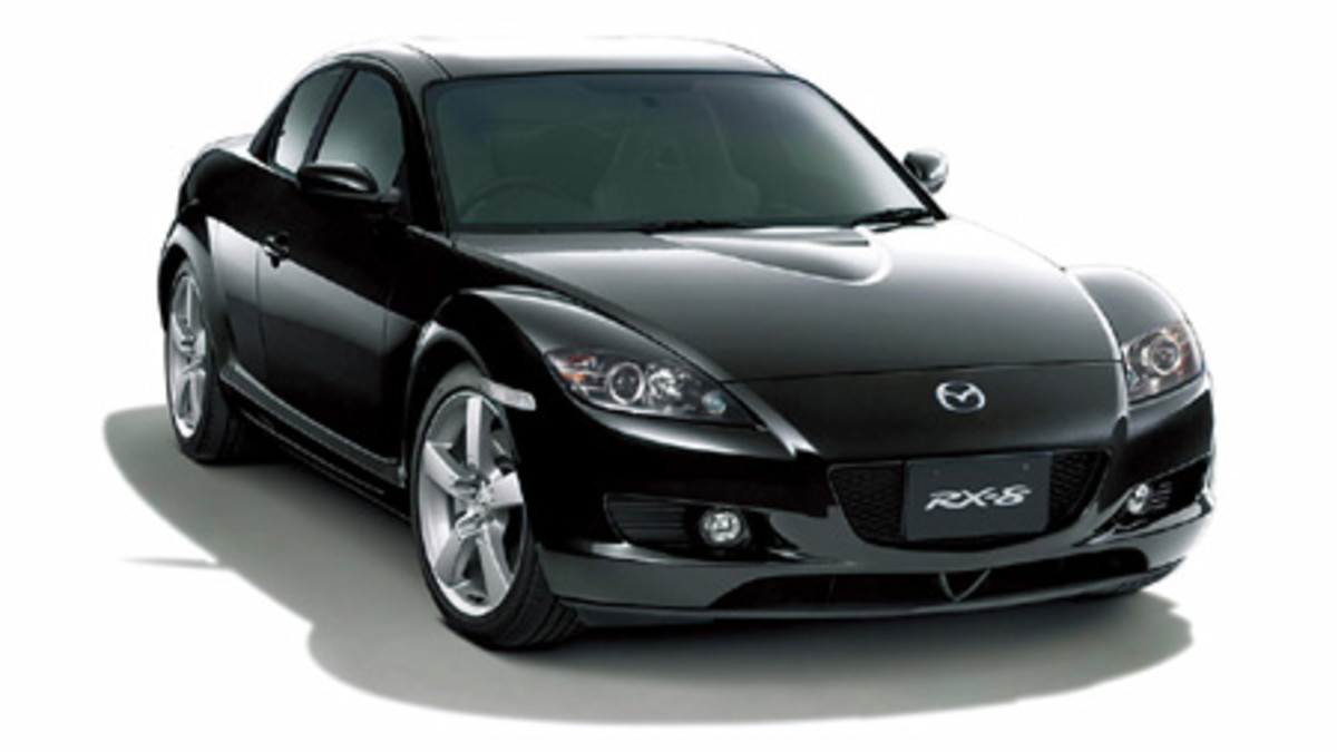 【Anyh2201】マツダRX-8 RX8前後左右ドアパネル(黒革) エアロパーツ 04-10マツダRX-8 OEスタイルのサイドスカート