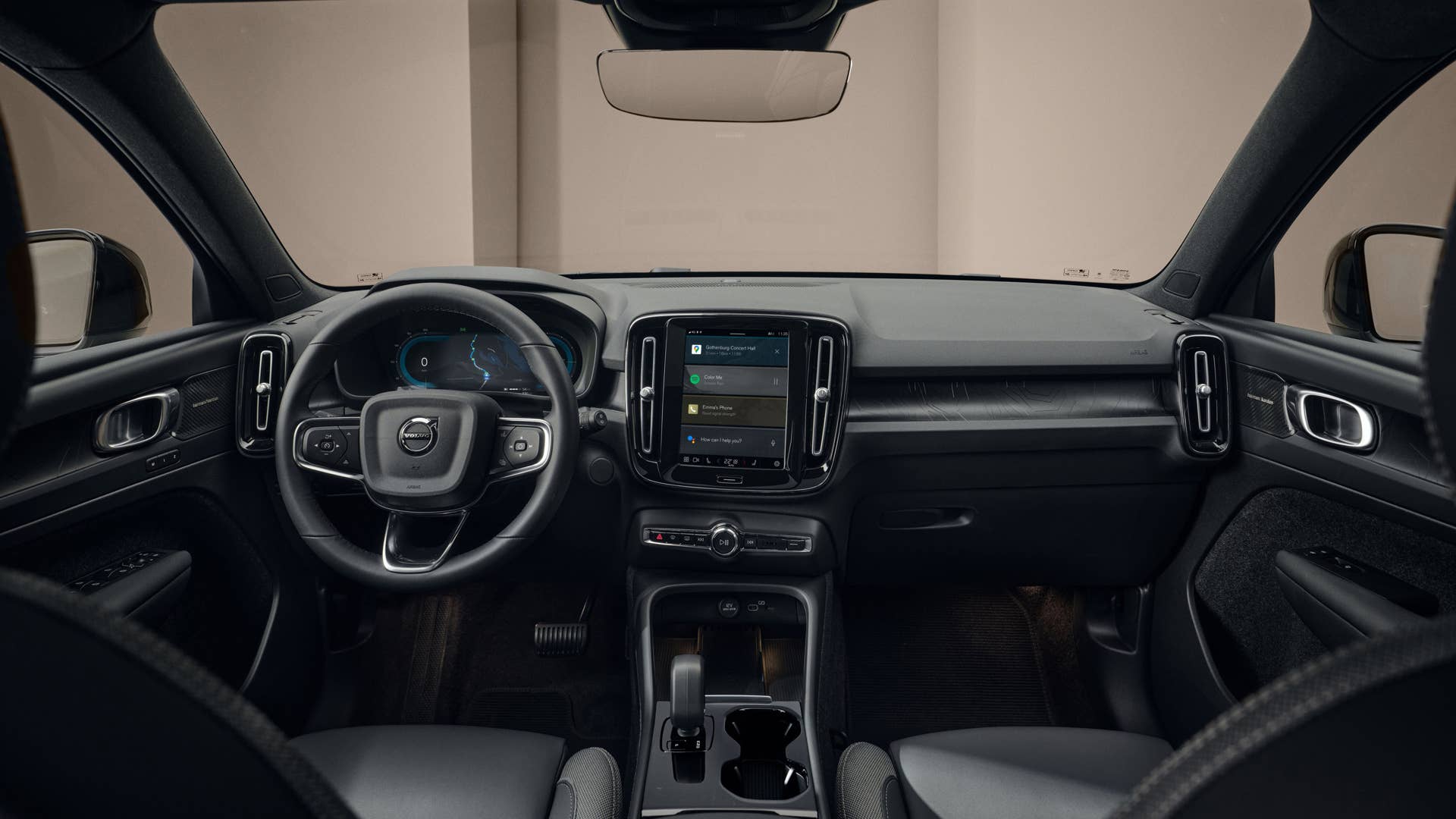 Volvo EC40 and Volvo EX40 Interior