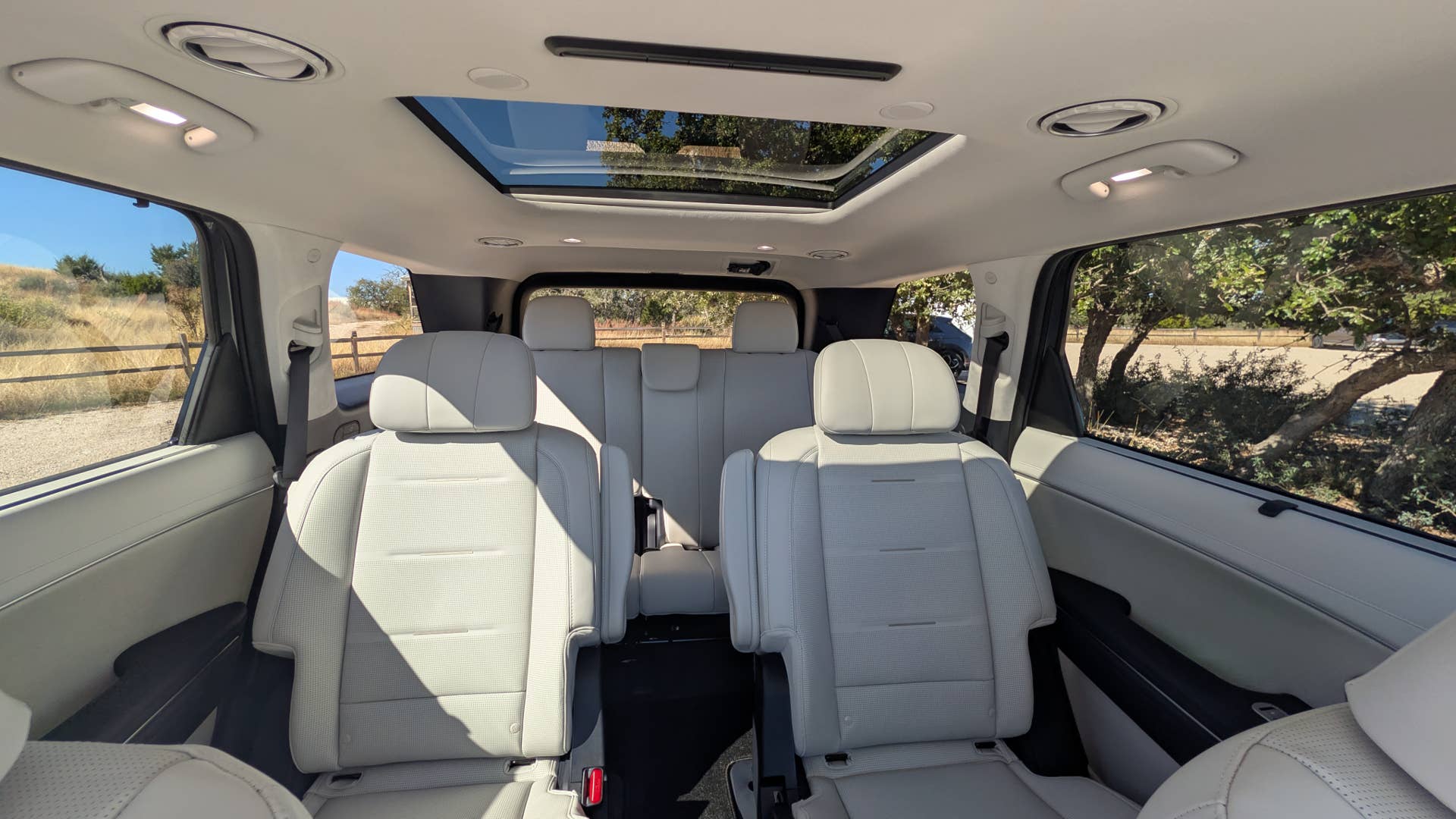 The second and third row of the 2026 Hyundai Palisade