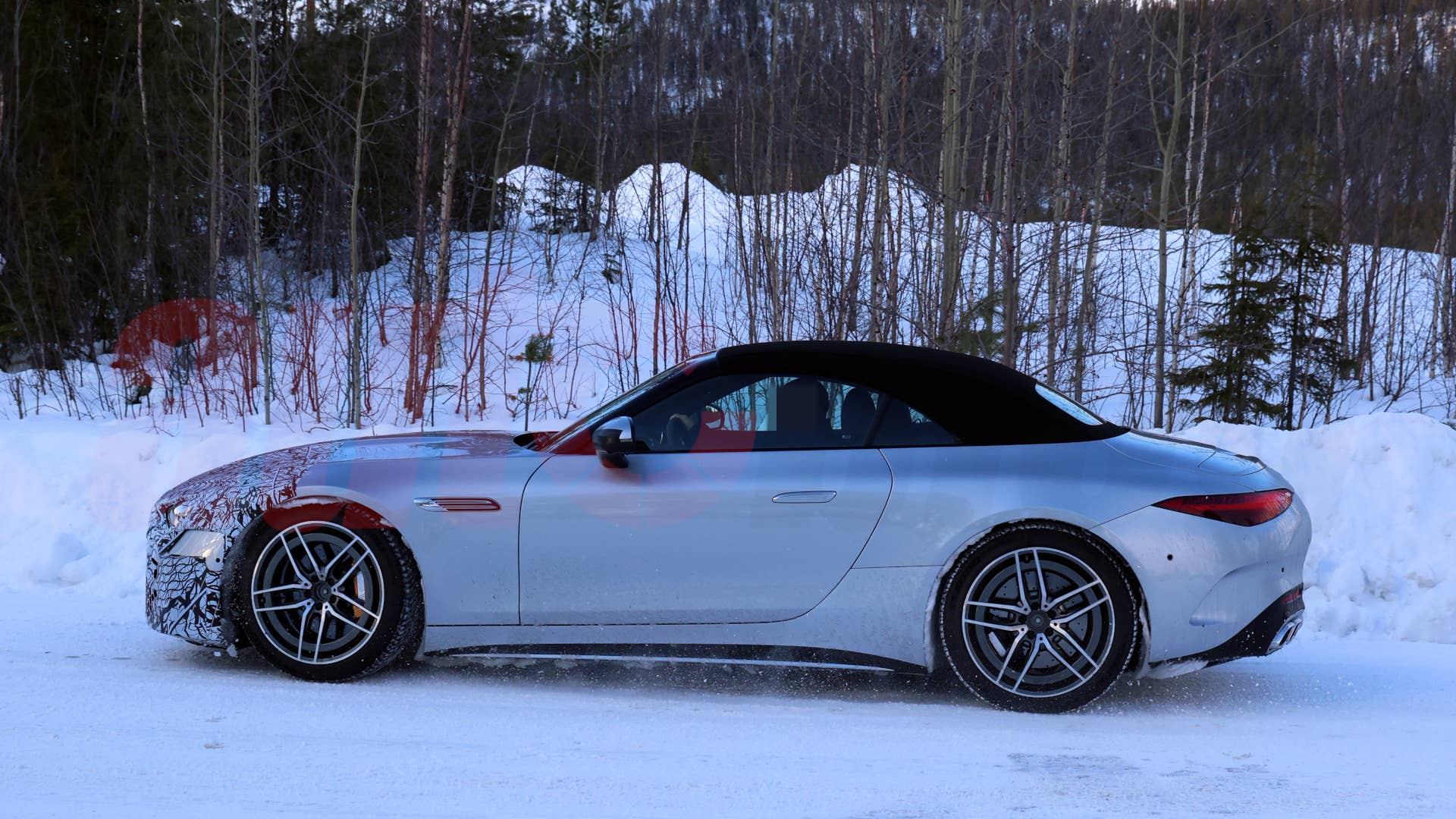 2027 Mercedes-AMG SL spy shot