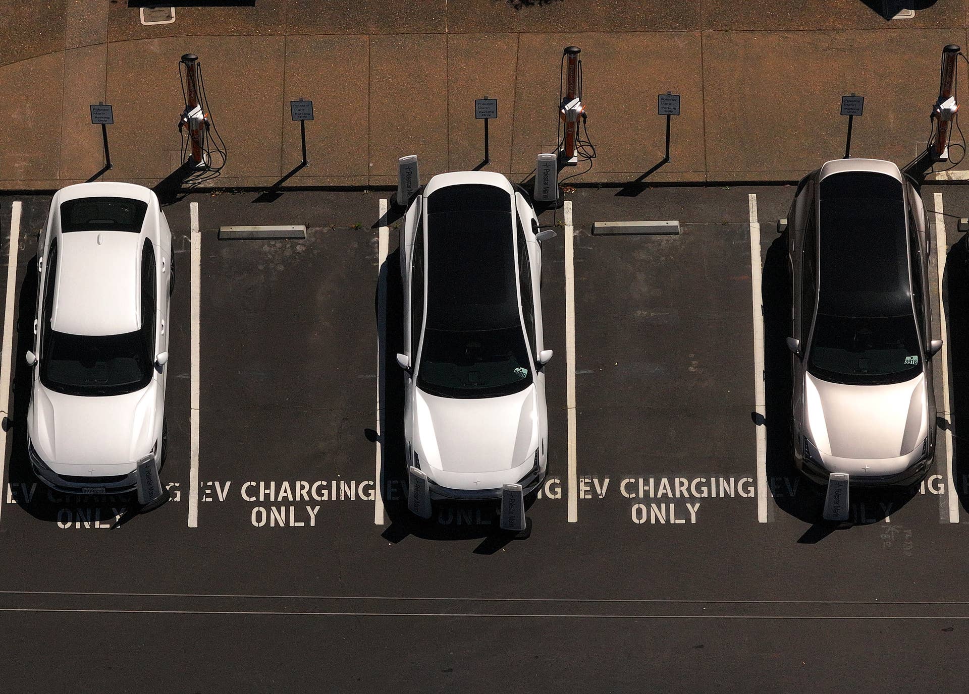 California public EV charging site