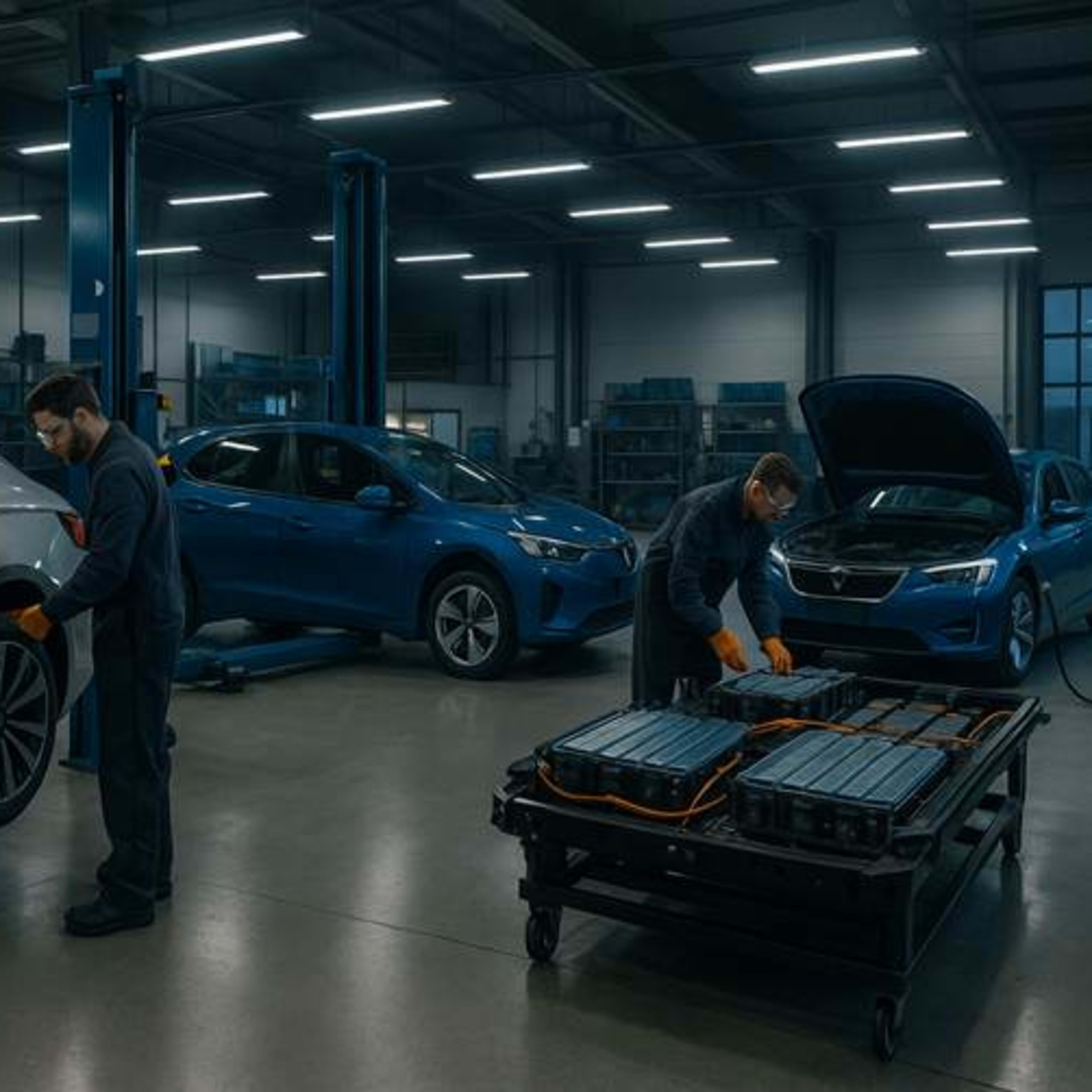 Next-Gen Auto Repair: Data-Driven and Electric