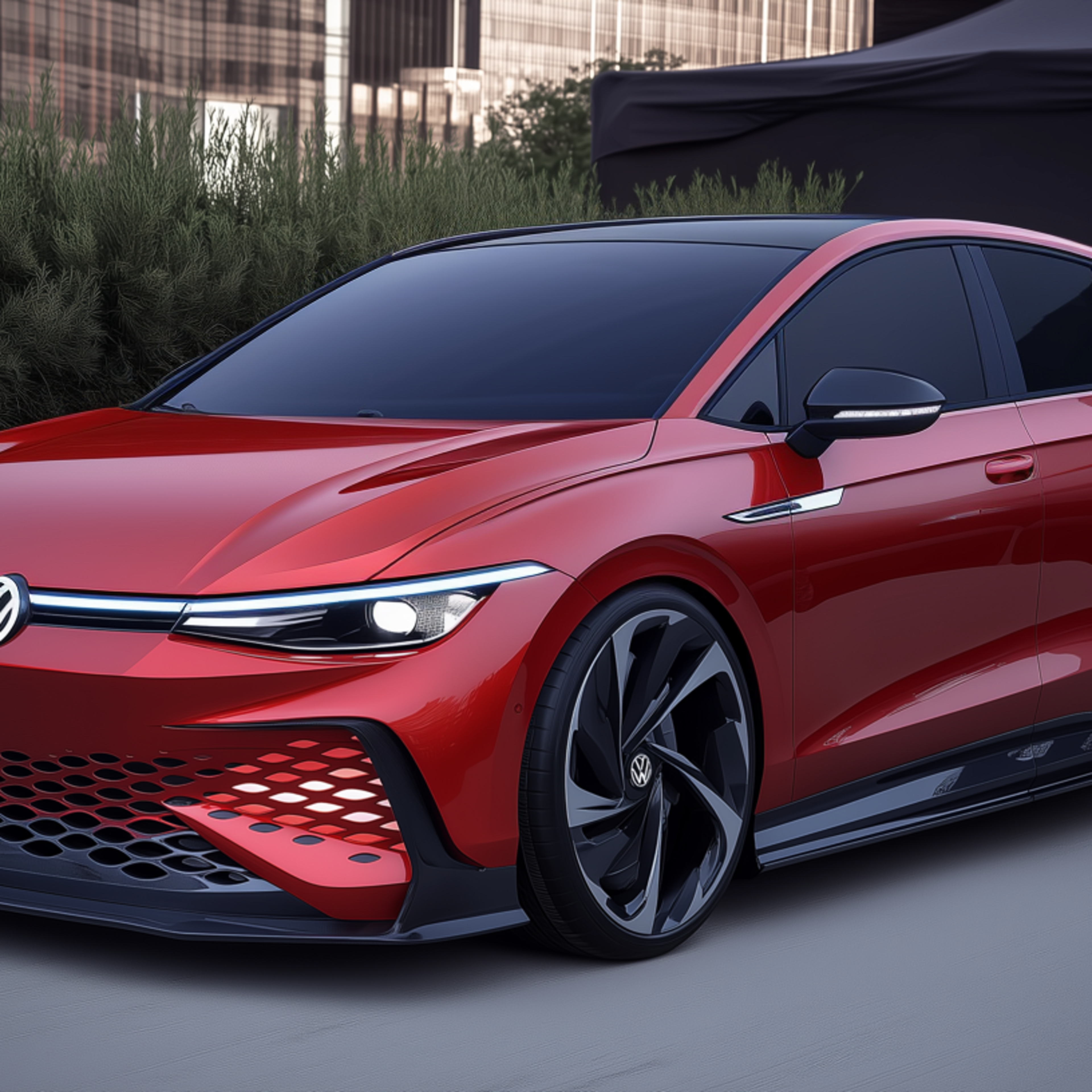 VW's Competitors Should Fear The Upcoming ID2 GTI Seen In Spy Shots, Plus Our Render
