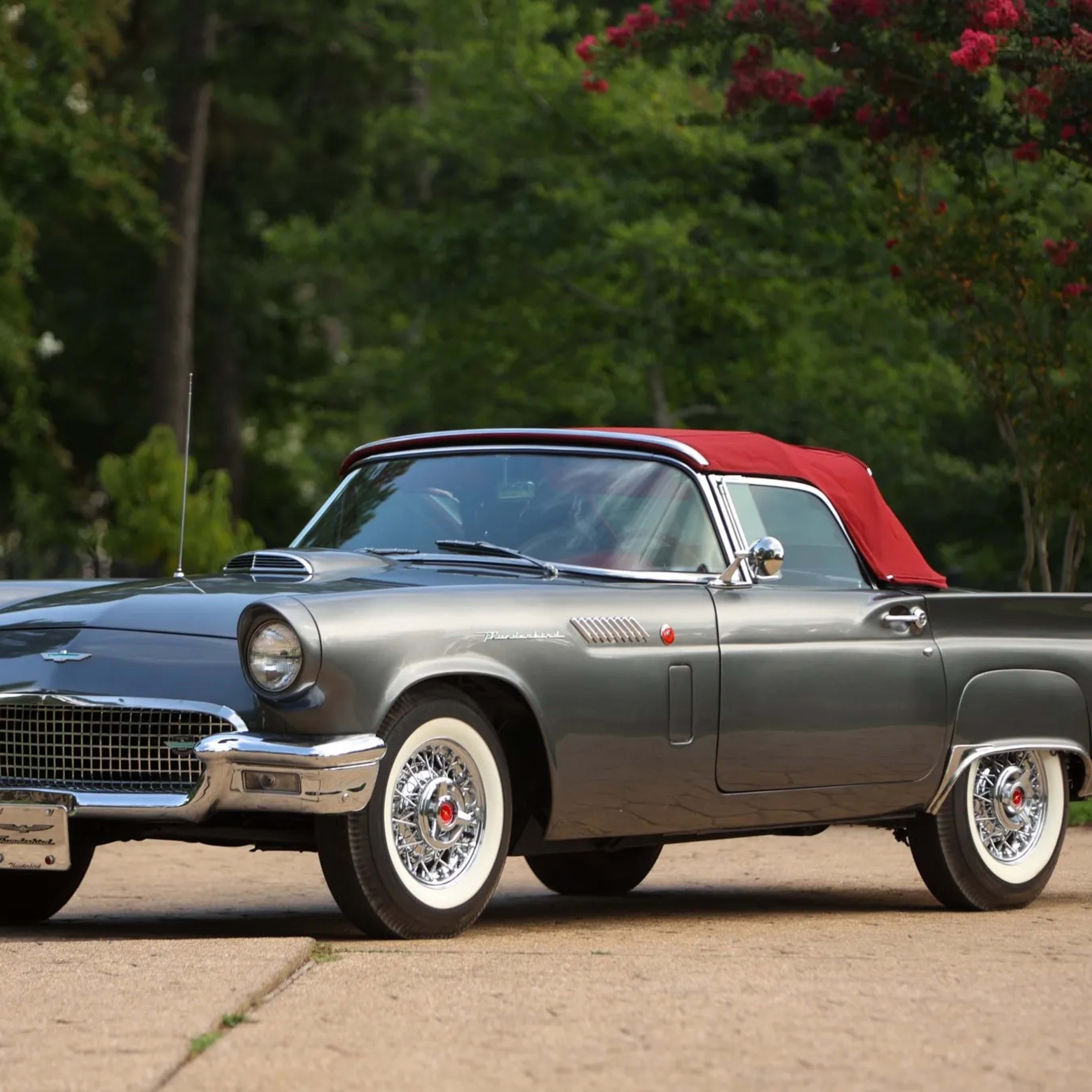 1957 Ford Thunderbird For Sale With Rare Factory Supercharger - Autoblog