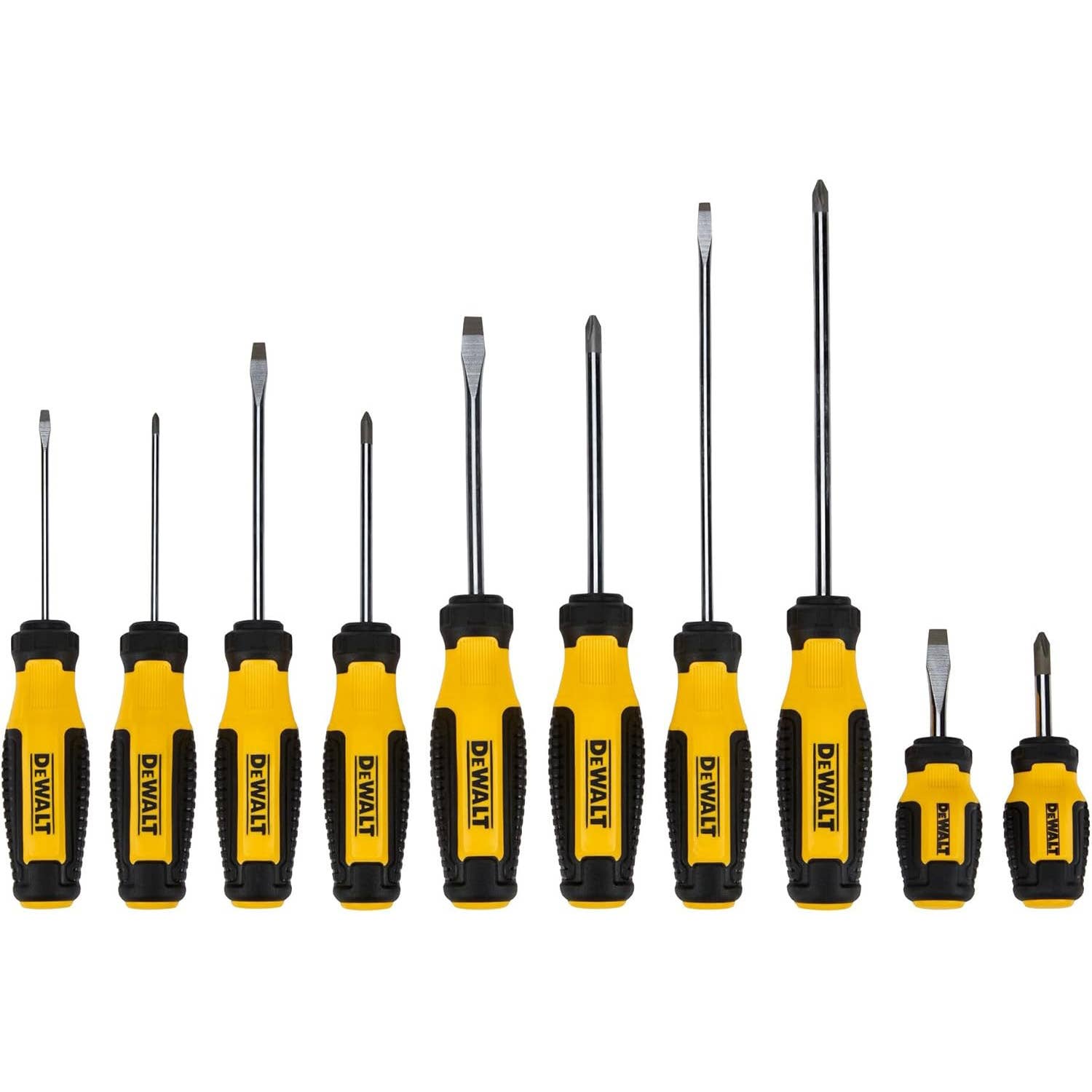 DEWALT 10-Piece Screwdriver Set – DWHT65201 – Multi-Piece Driver Set – New