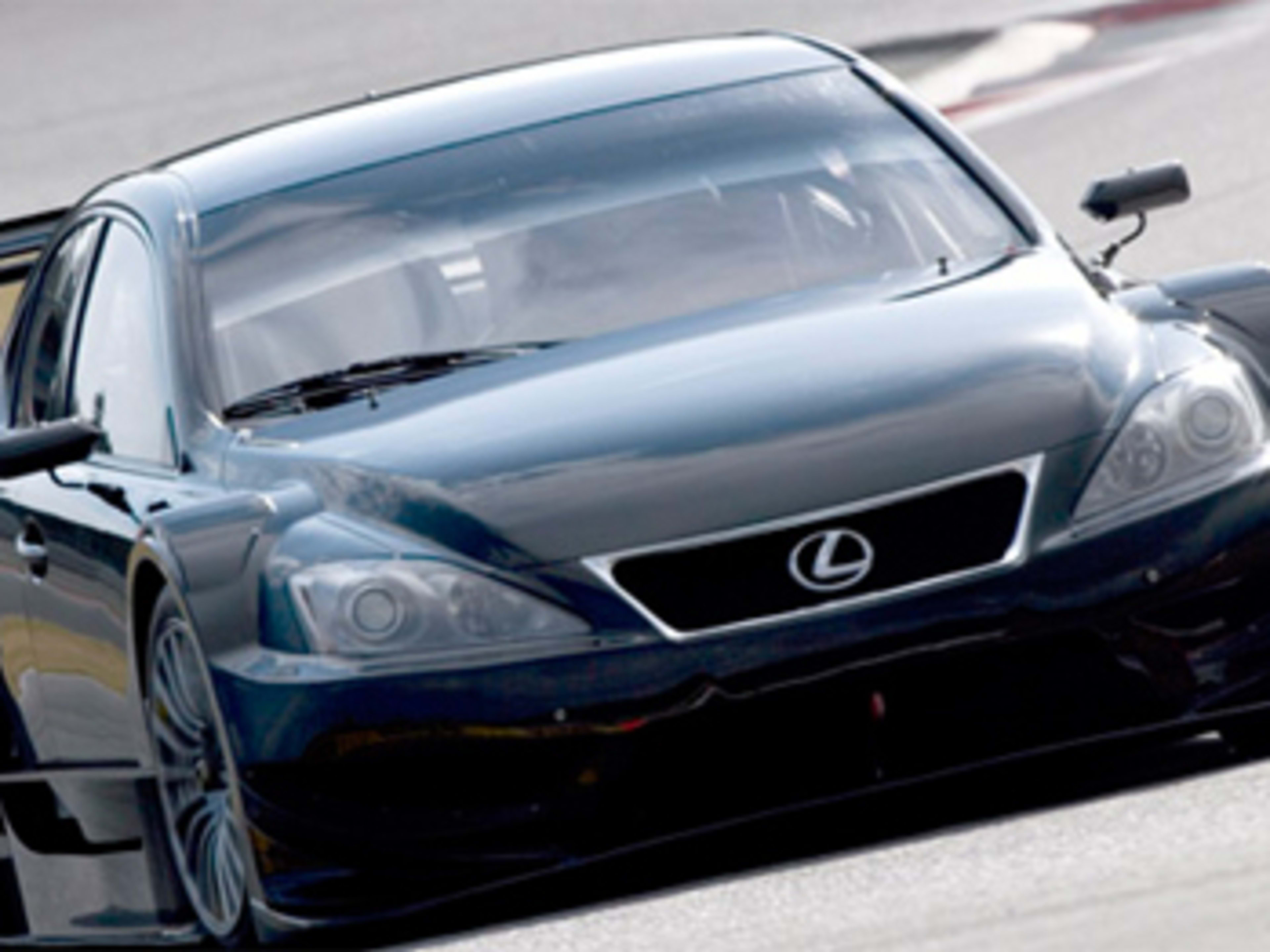 1:43 HPI Racing LEXUS IS F Racing Concept Black Die Cast