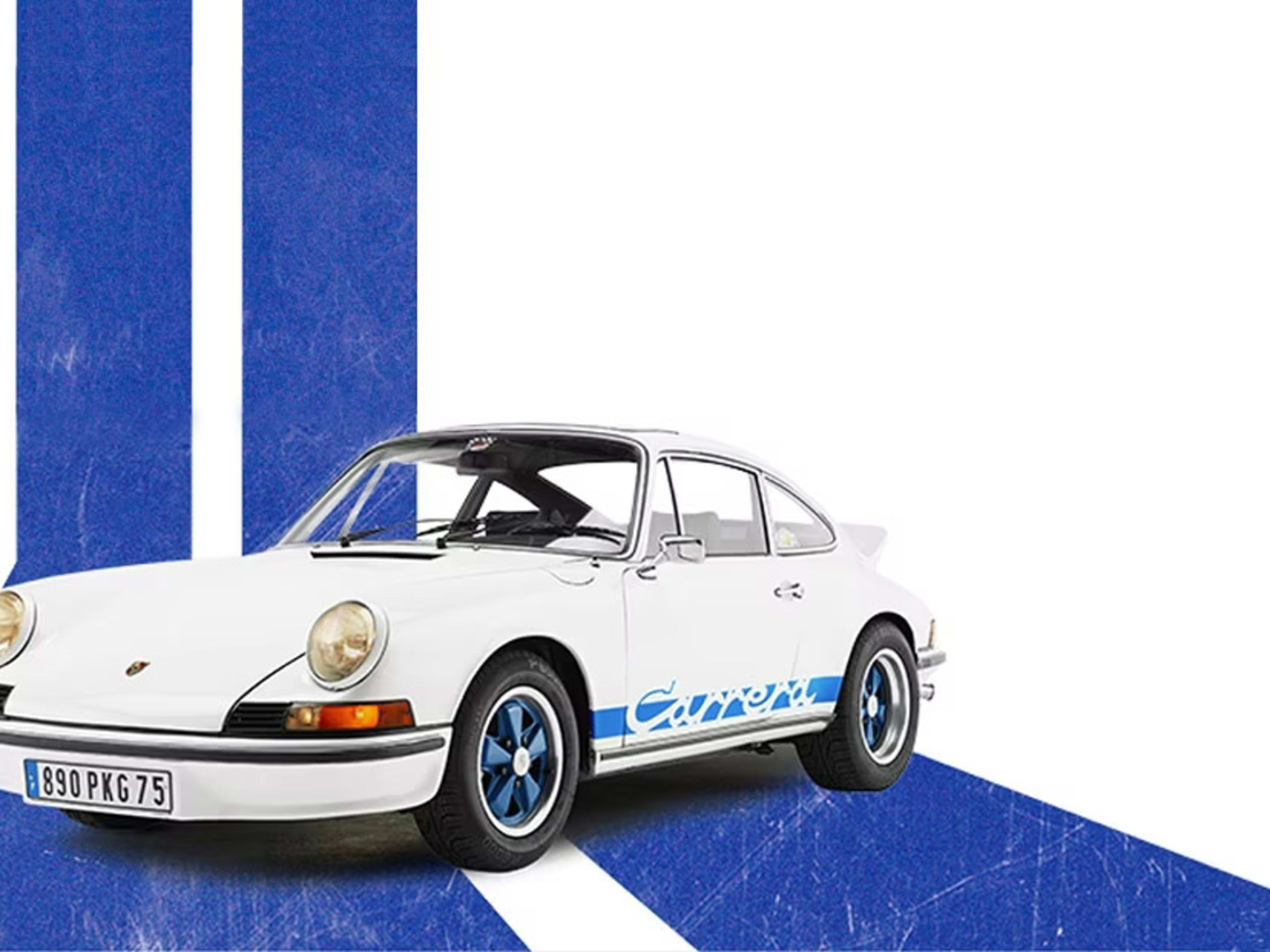 Porsche 911 Carrera RS 2.7 gets TAG Heuer watch tribute