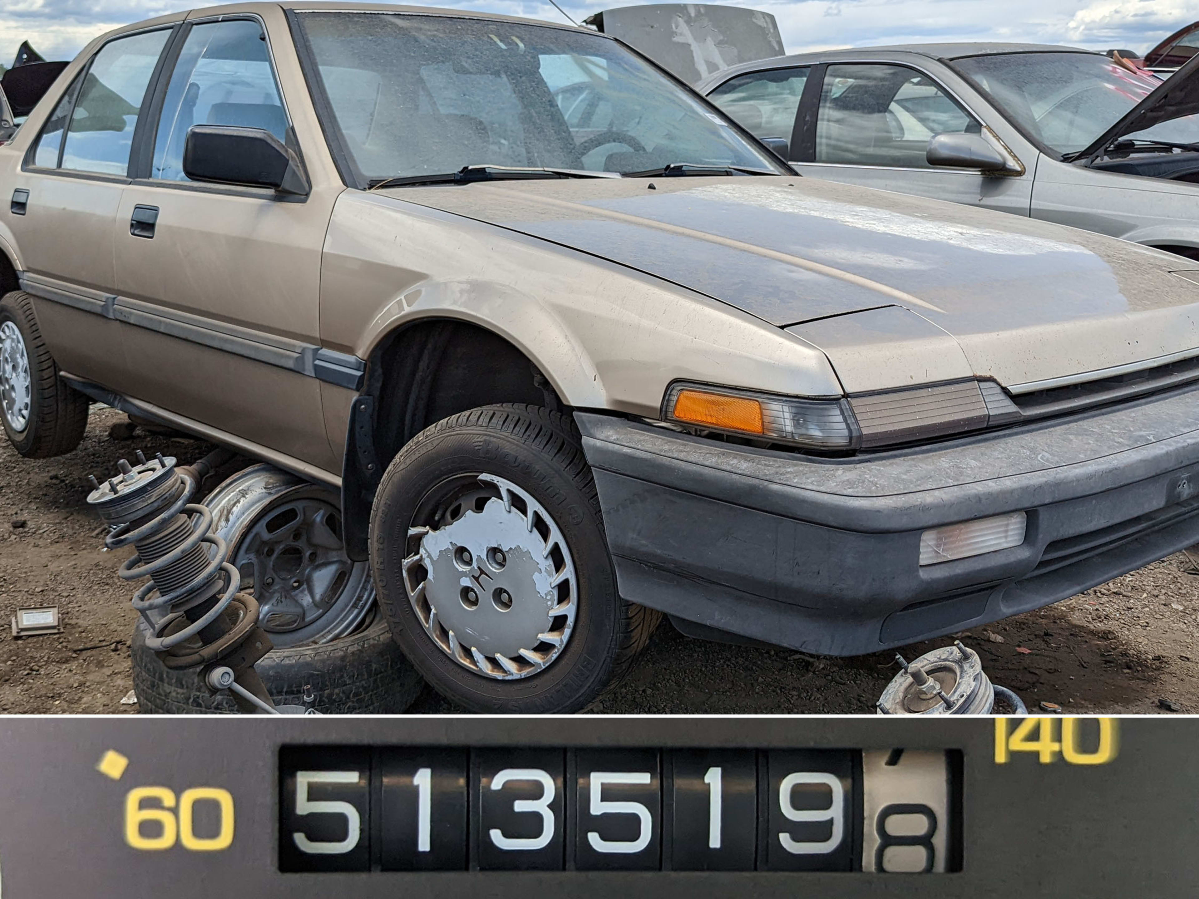 Junkyard Gem: 1988 Honda Accord DX sedan with 513,519 miles