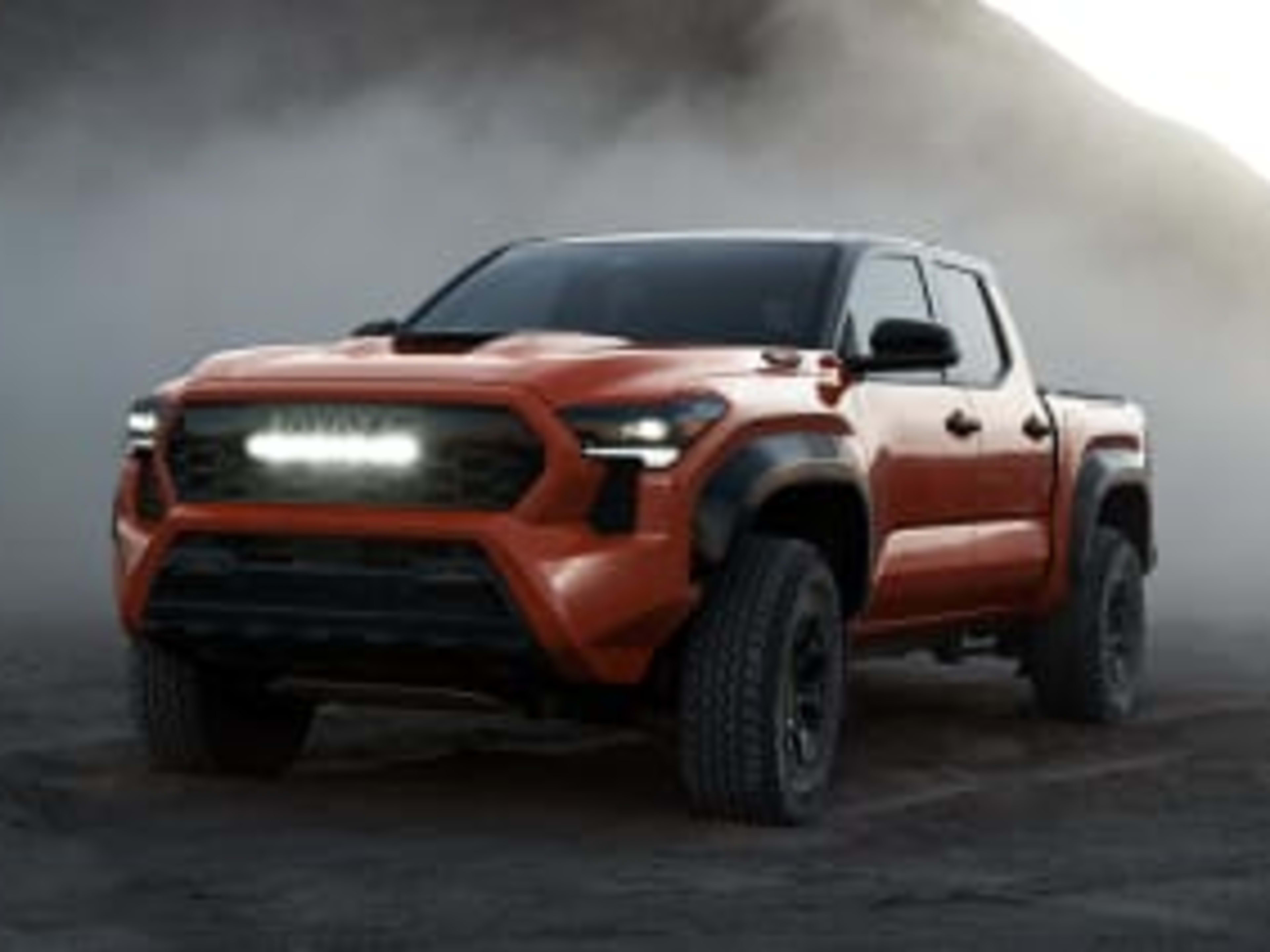 2024 Tacoma Toyota TRD Pro teased in a special 'Terra' orange