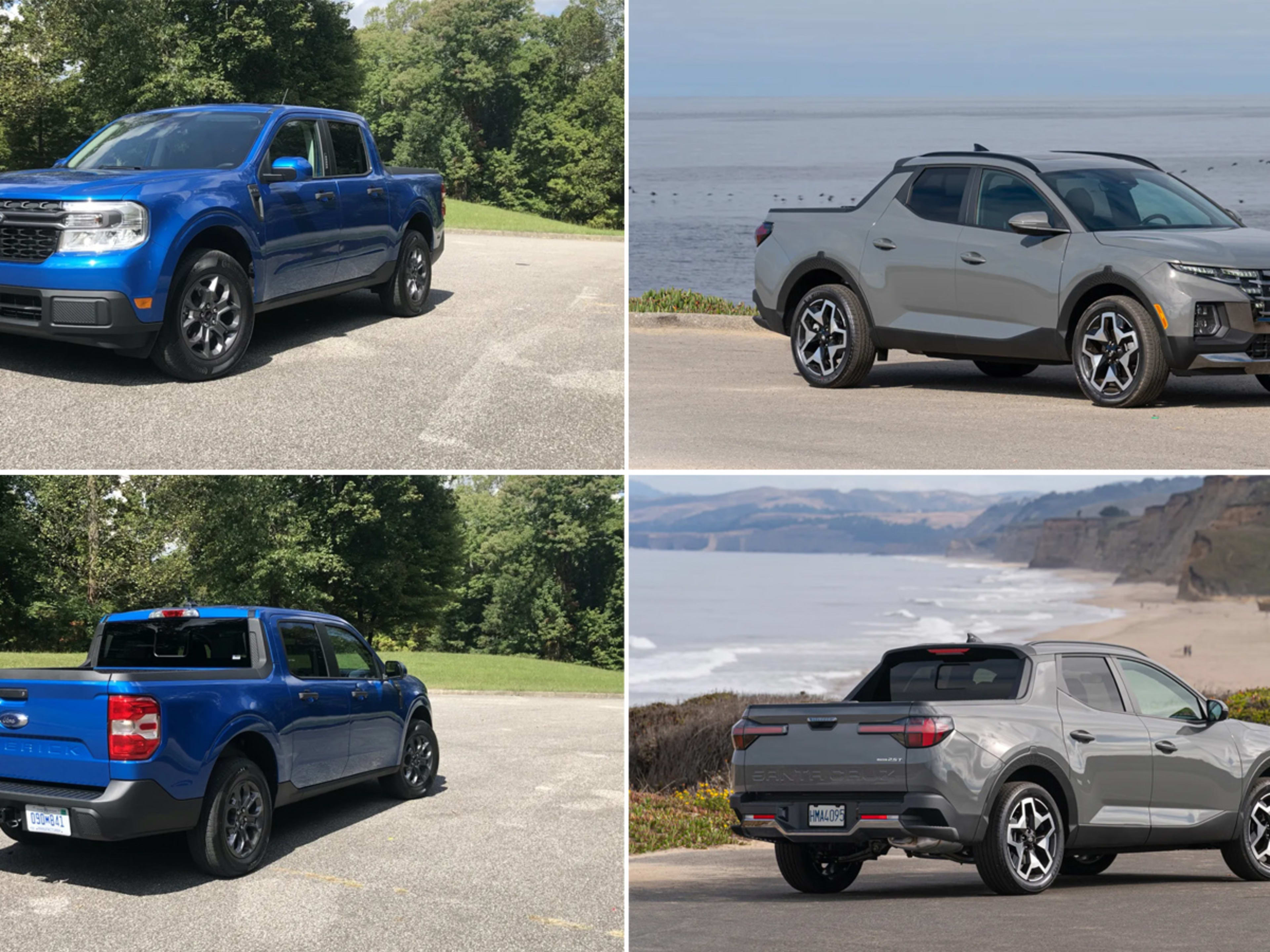 Ford Maverick vs Hyundai Santa Cruz: 2024 Comparison - Autoblog