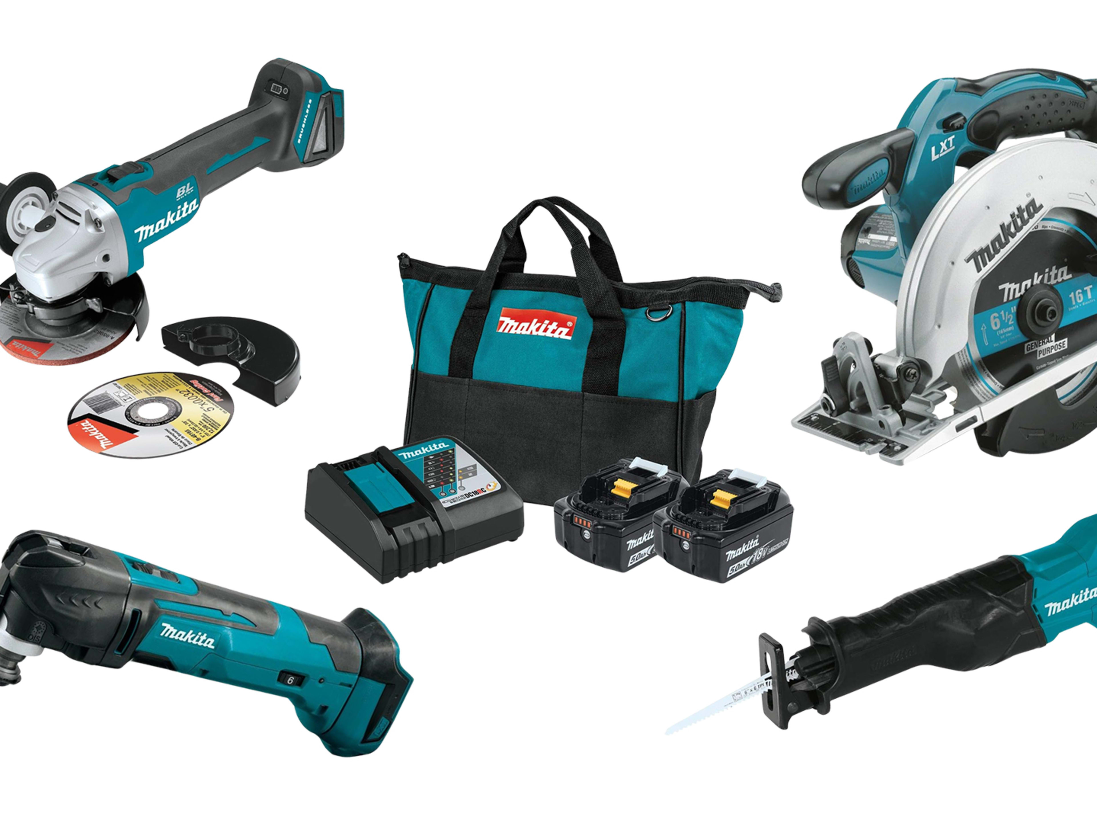 makia 【2点】 Makita MAKTRAK 3pc Rolling Tool Chest, Medium Tool Box, and
