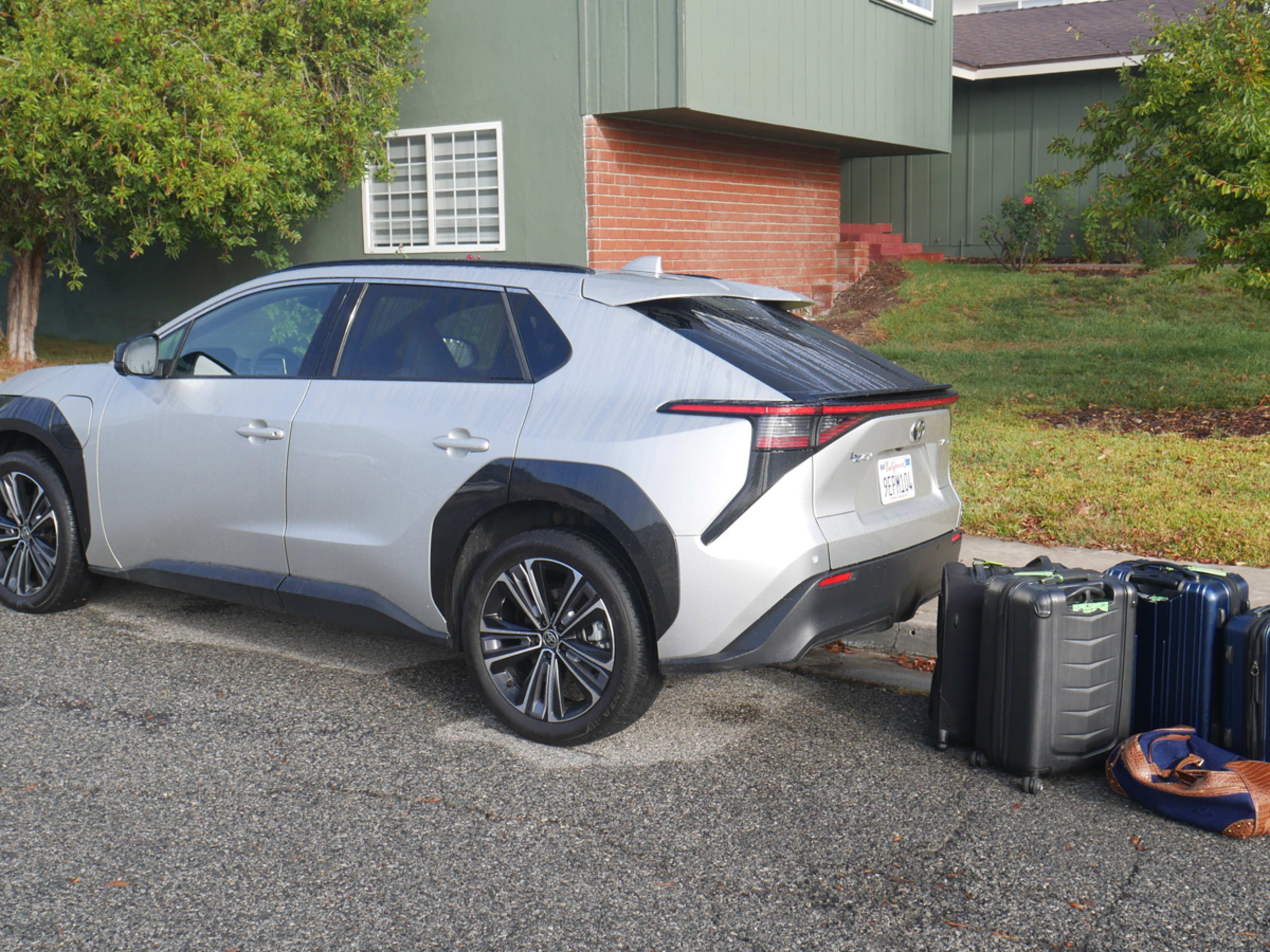 Toyota bZ4X and Subaru Solterra Luggage Test: How big is the trunk