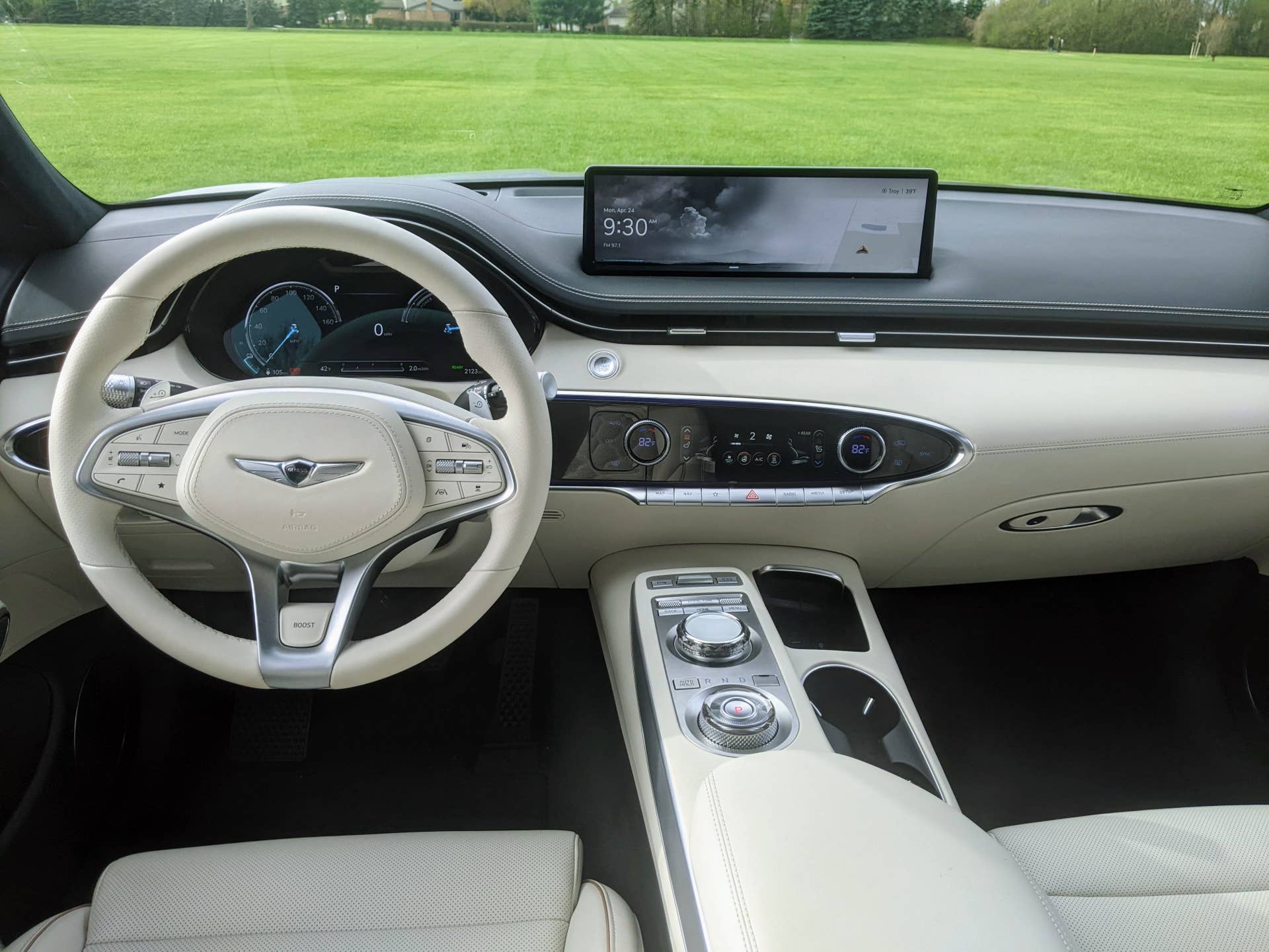 2023 Genesis Electrified GV70 Interior Review: Come for Boost Mode