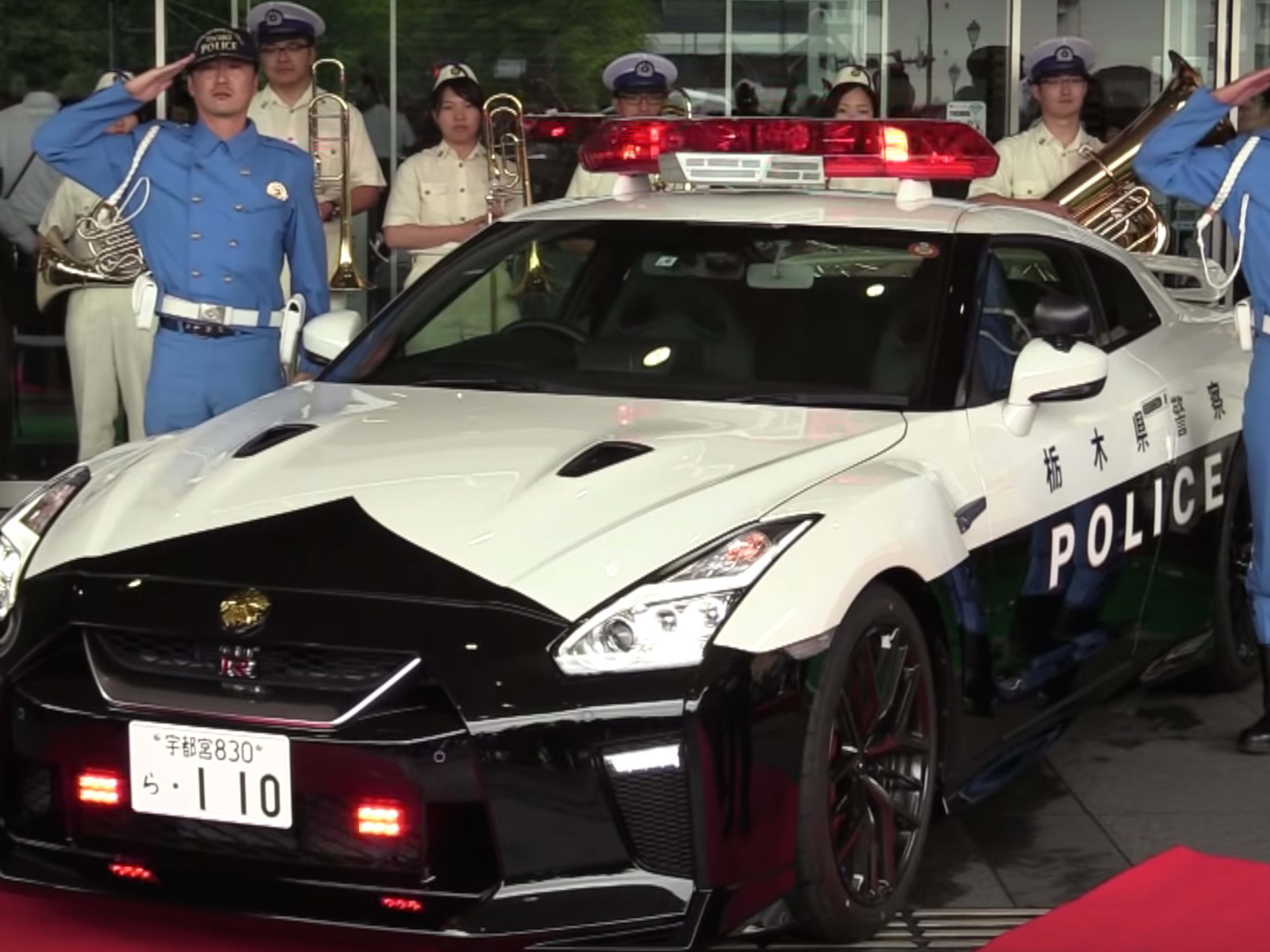 Mini GT LB Works Nissan Gt-r R35 Liberty Walk Police Limited