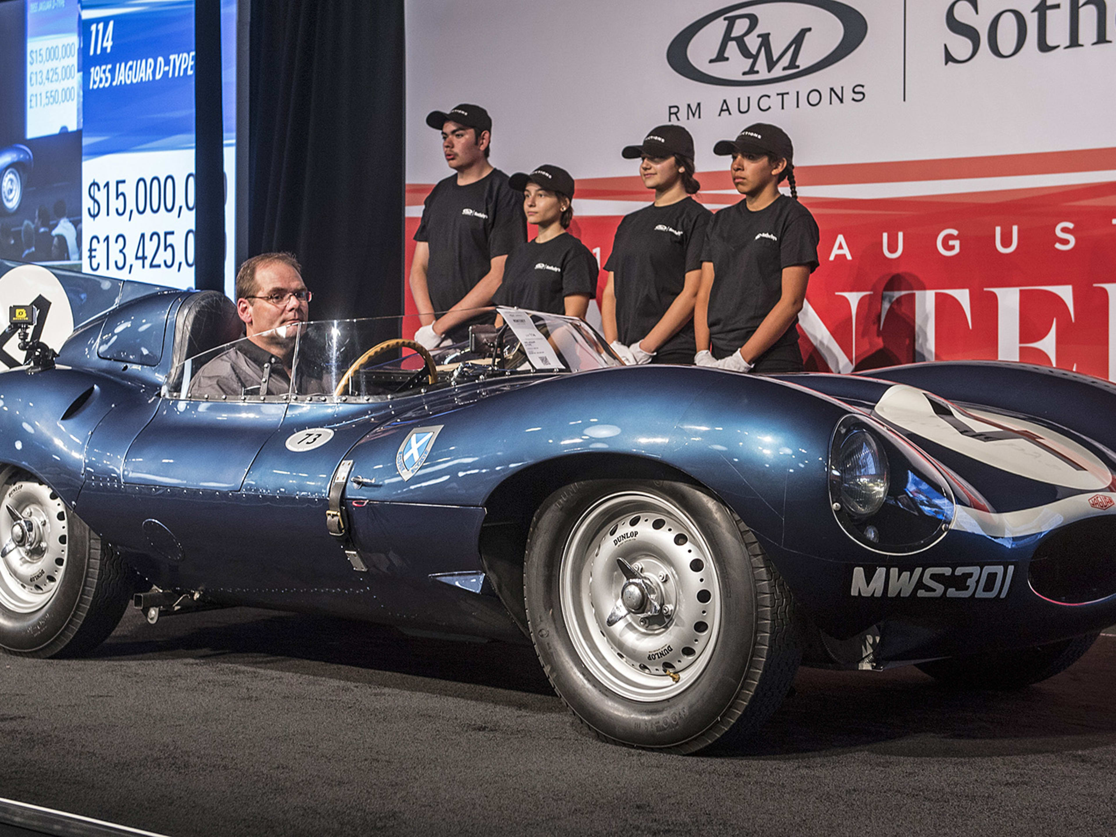 1955 Jaguar D-Type that won Le Mans sets $21.78 million
