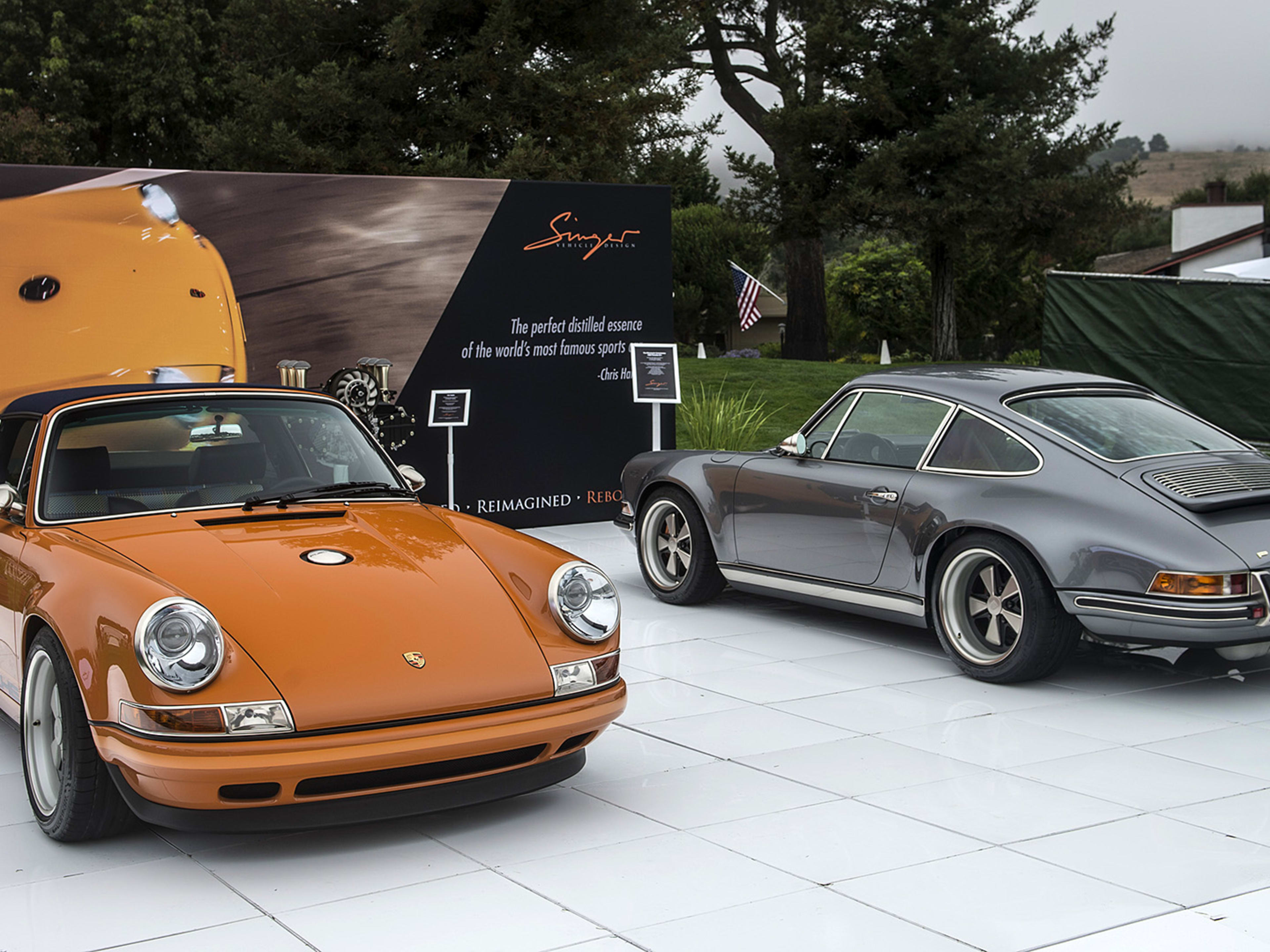 Singer's latest Porsche 911 has the most amazingly retro