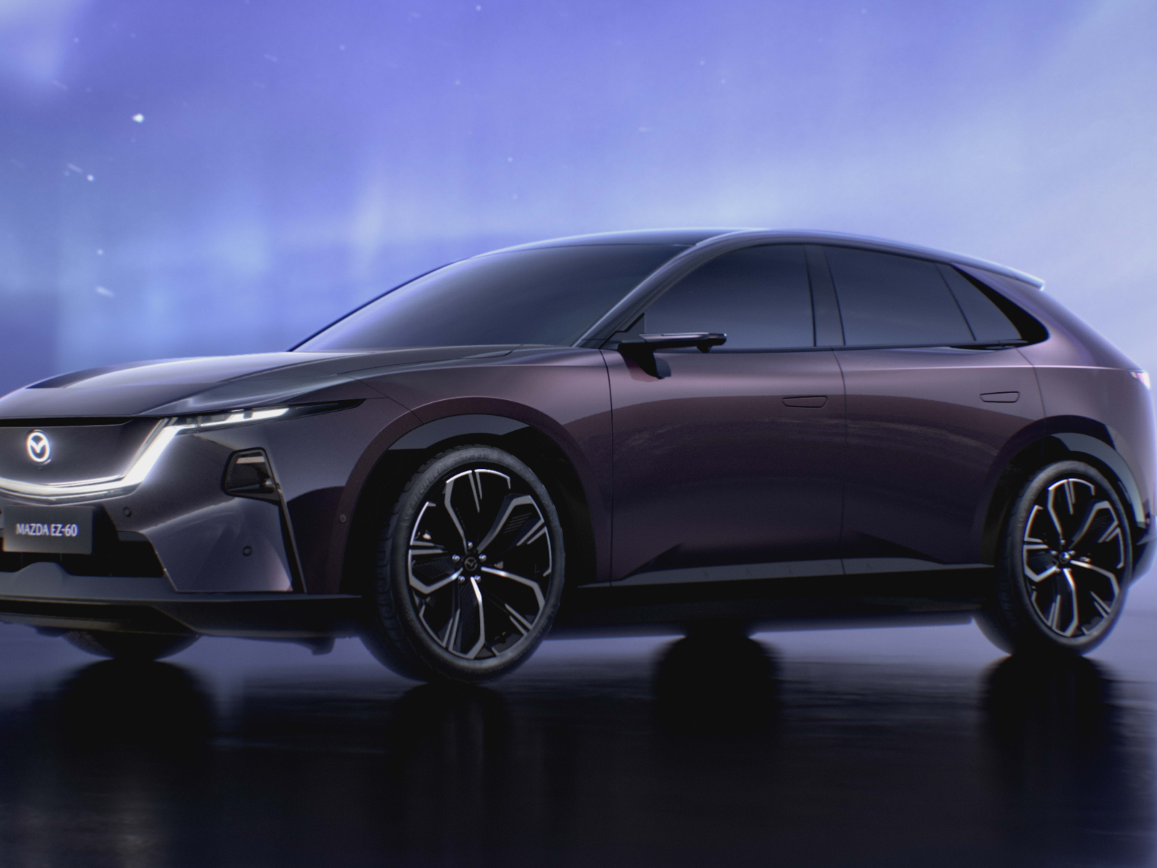Mazdas Tesla Model Y -Comepetition이 여기 있습니다