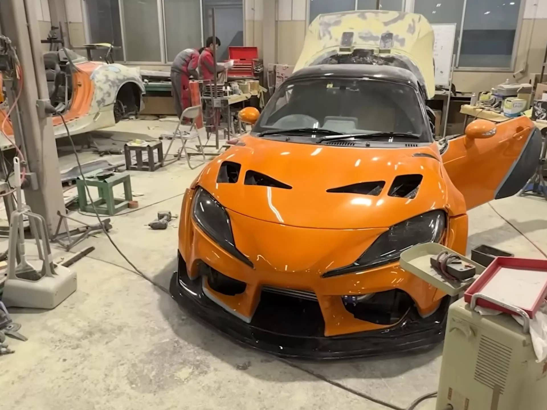 Japanese Students Turn a Kei Car Into a Mini Toyota GR Supra