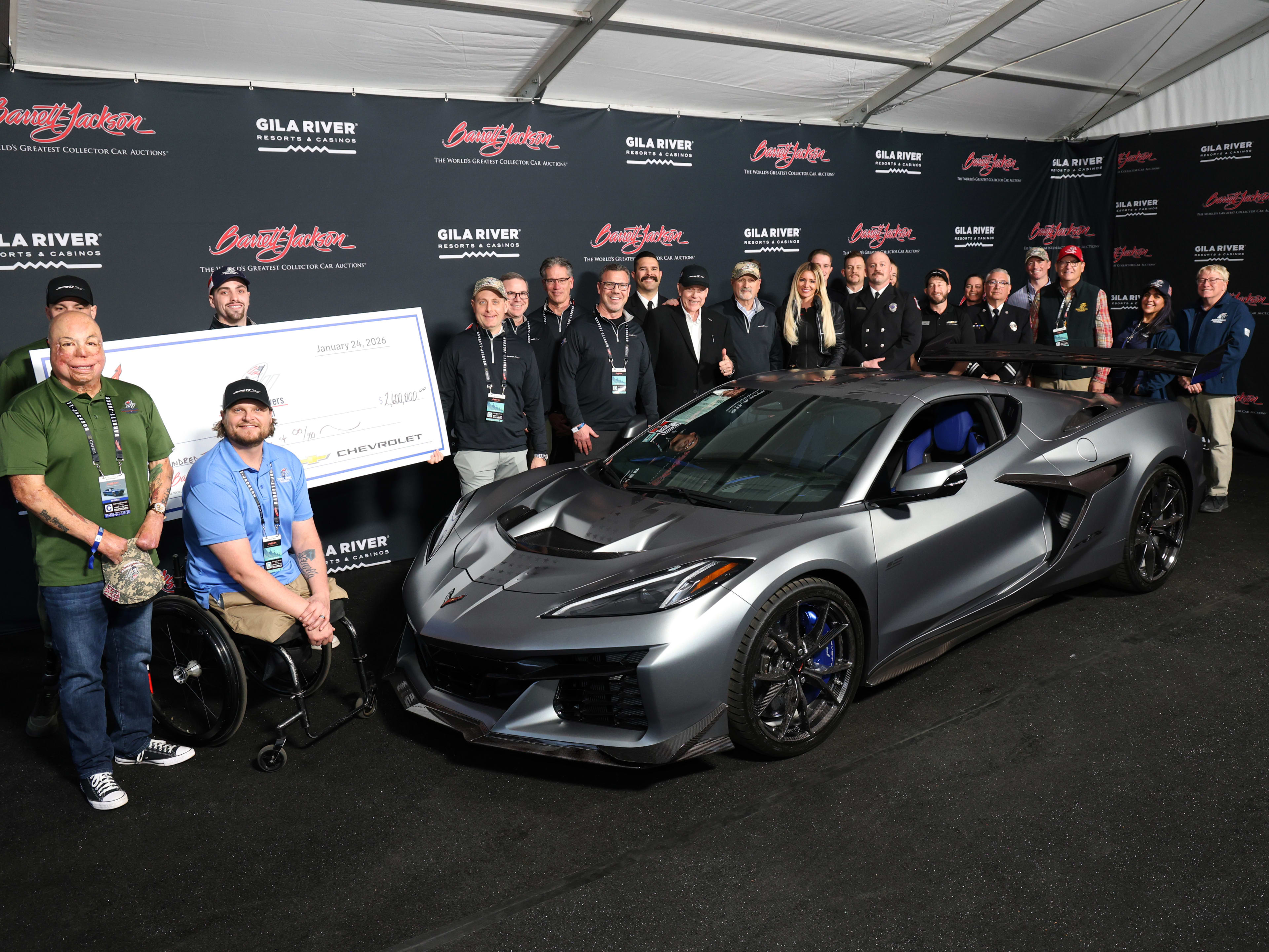 The First Production Corvette ZR1X Just Sold For $2.6 Million