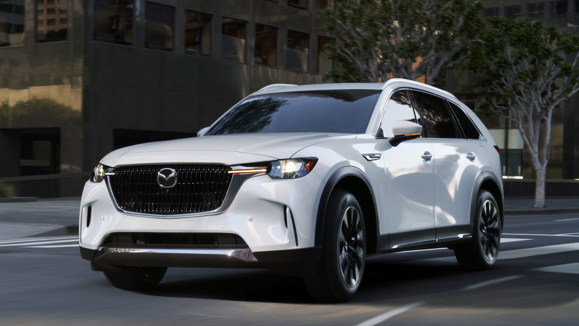 2025 Mazda CX-90 swaps trims, new Premium Sport grade adds dark