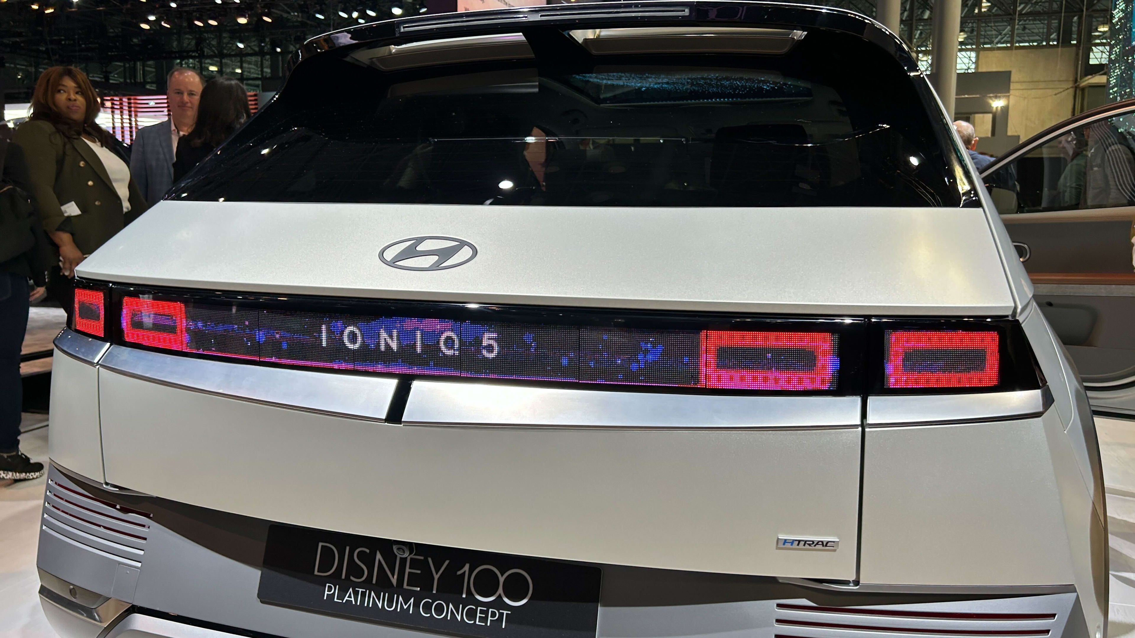 Hyundai shows surprise Disney-themed Ioniq 5 in New York - Autoblog