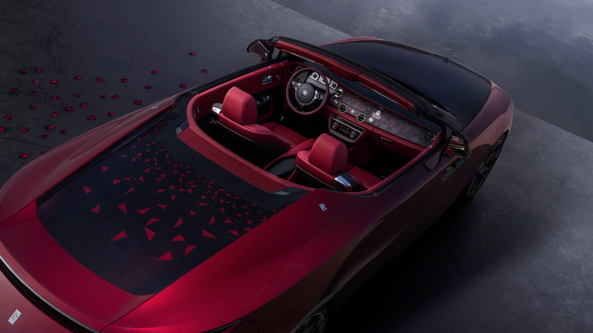 Rolls Royce La Rose Noire Droptail A Dark Floral Love Letter To 