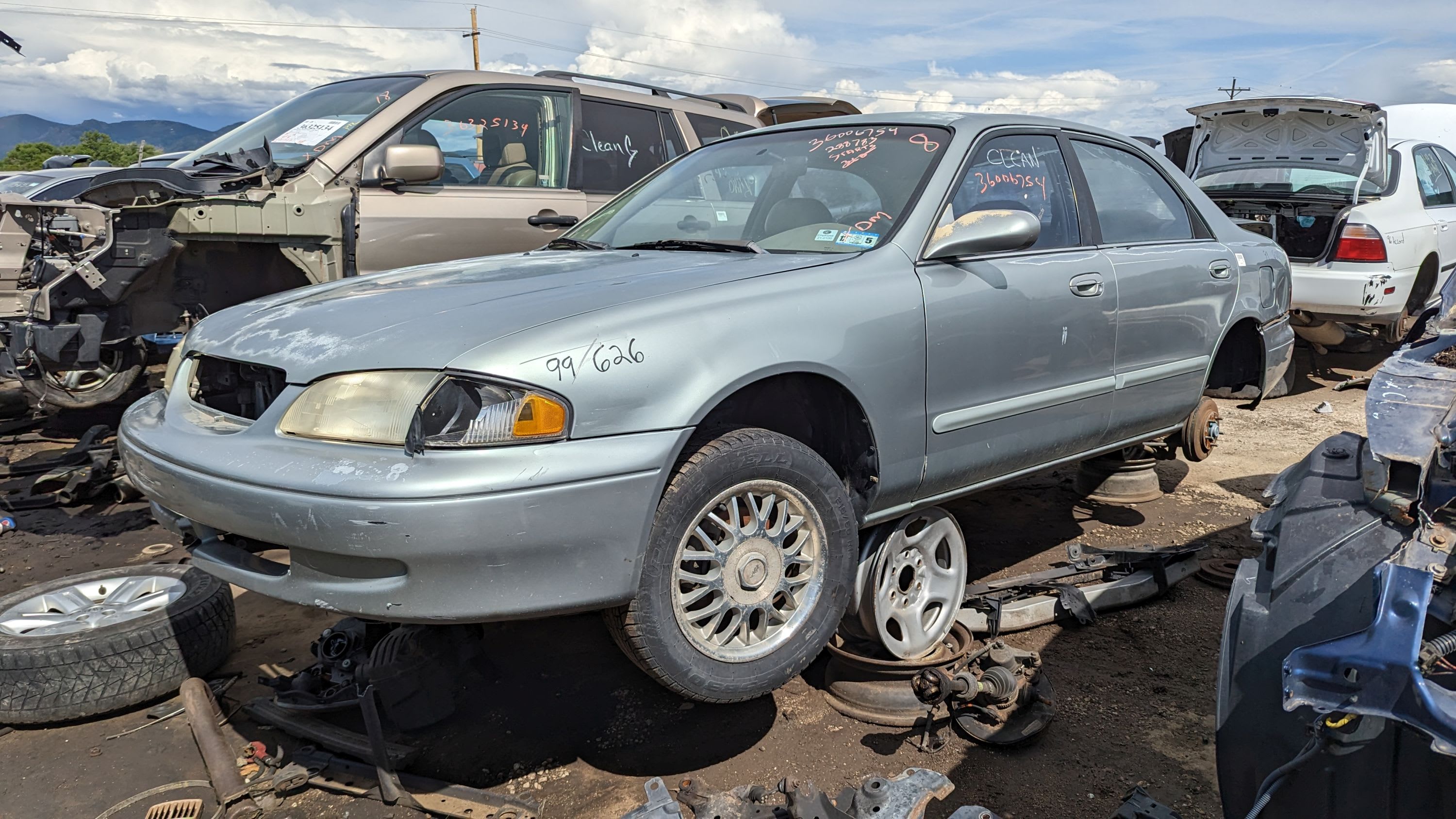 Junkyard Gem: 1999 Mazda 626 with manual transmission - Autoblog
