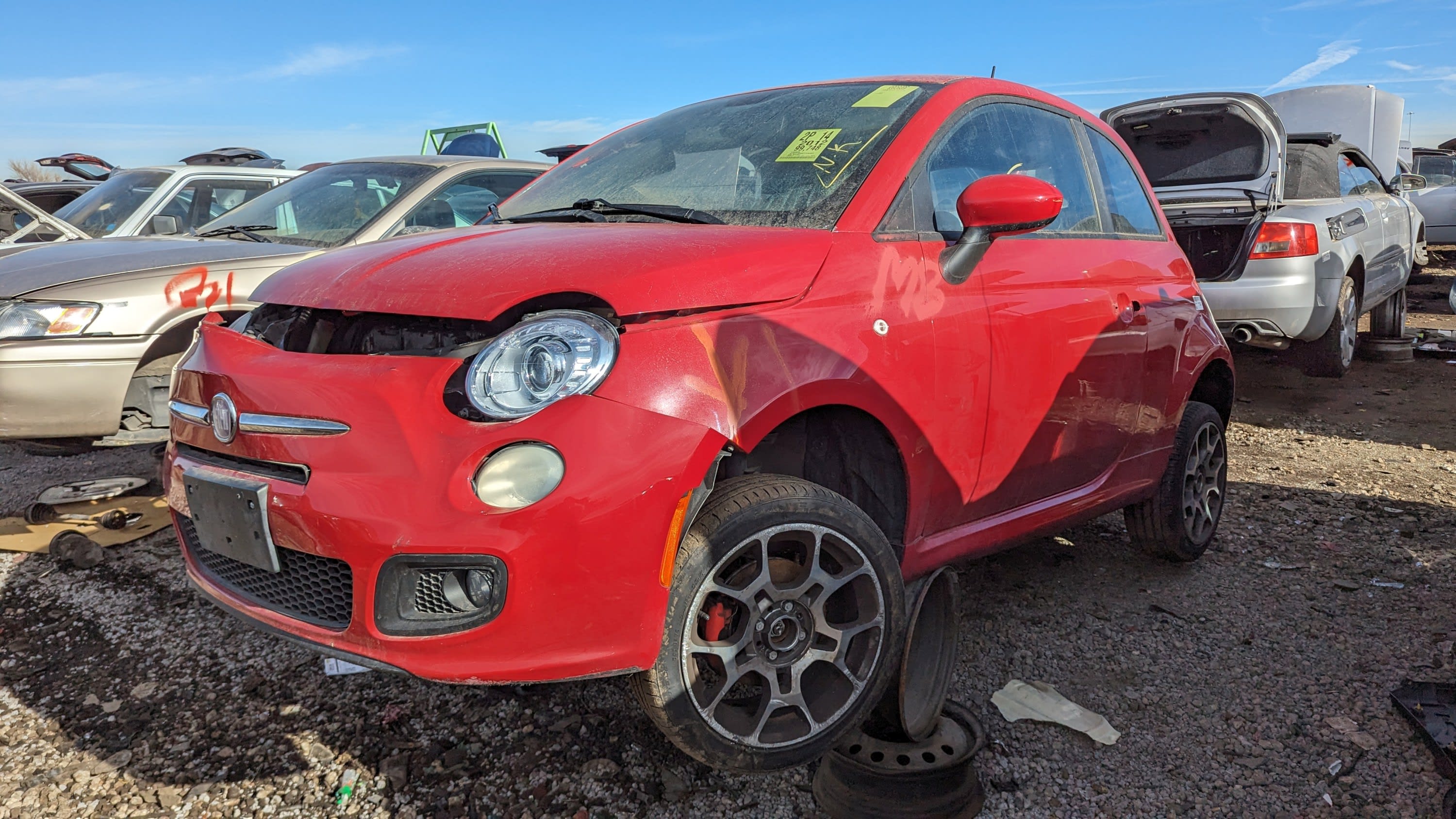 Junkyard Gem: 2012 Fiat 500 Sport - Autoblog