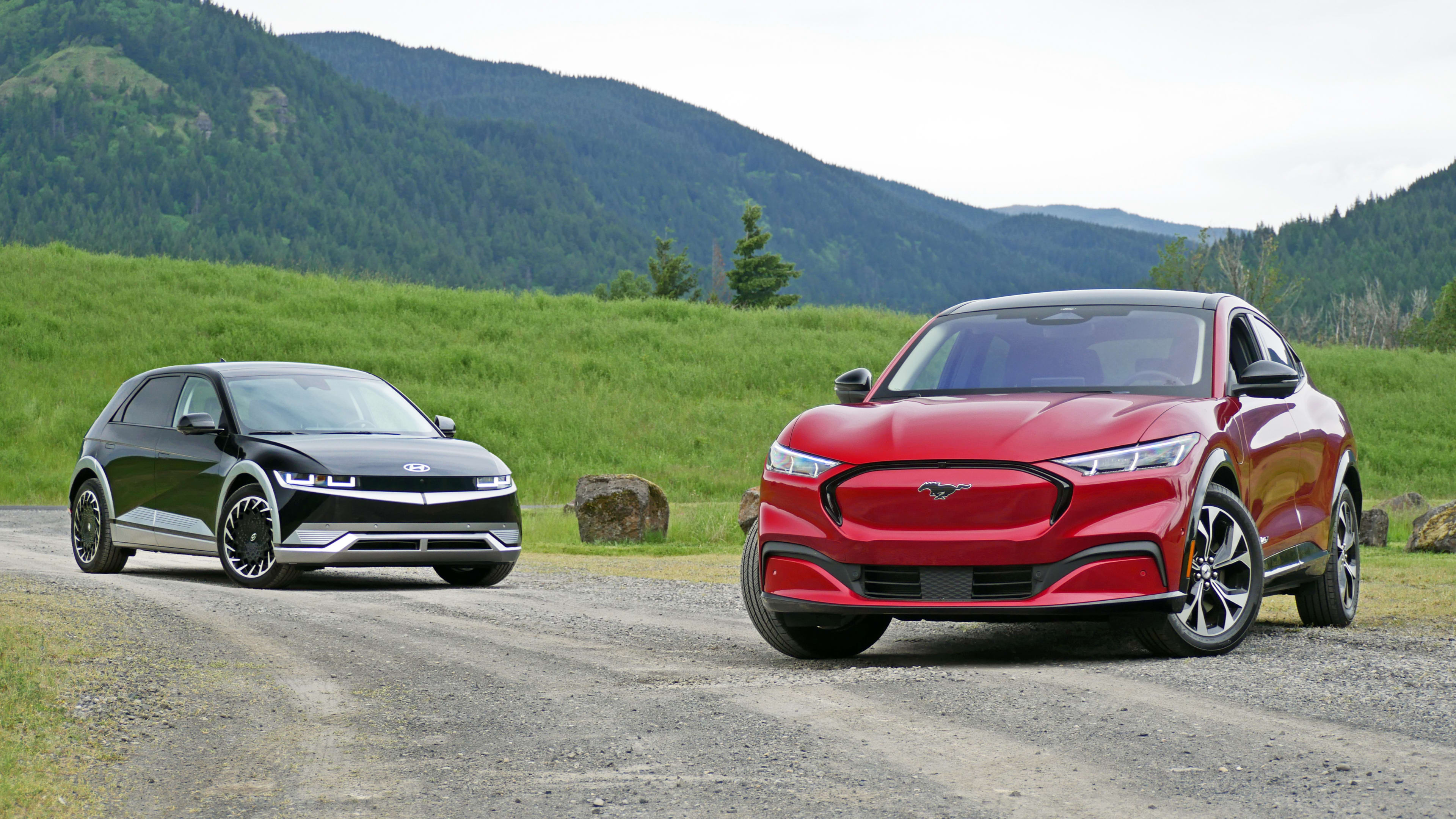 Hyundai Ioniq 5 vs Ford Mustang Mach-E: Comparing electric unobtanium ...