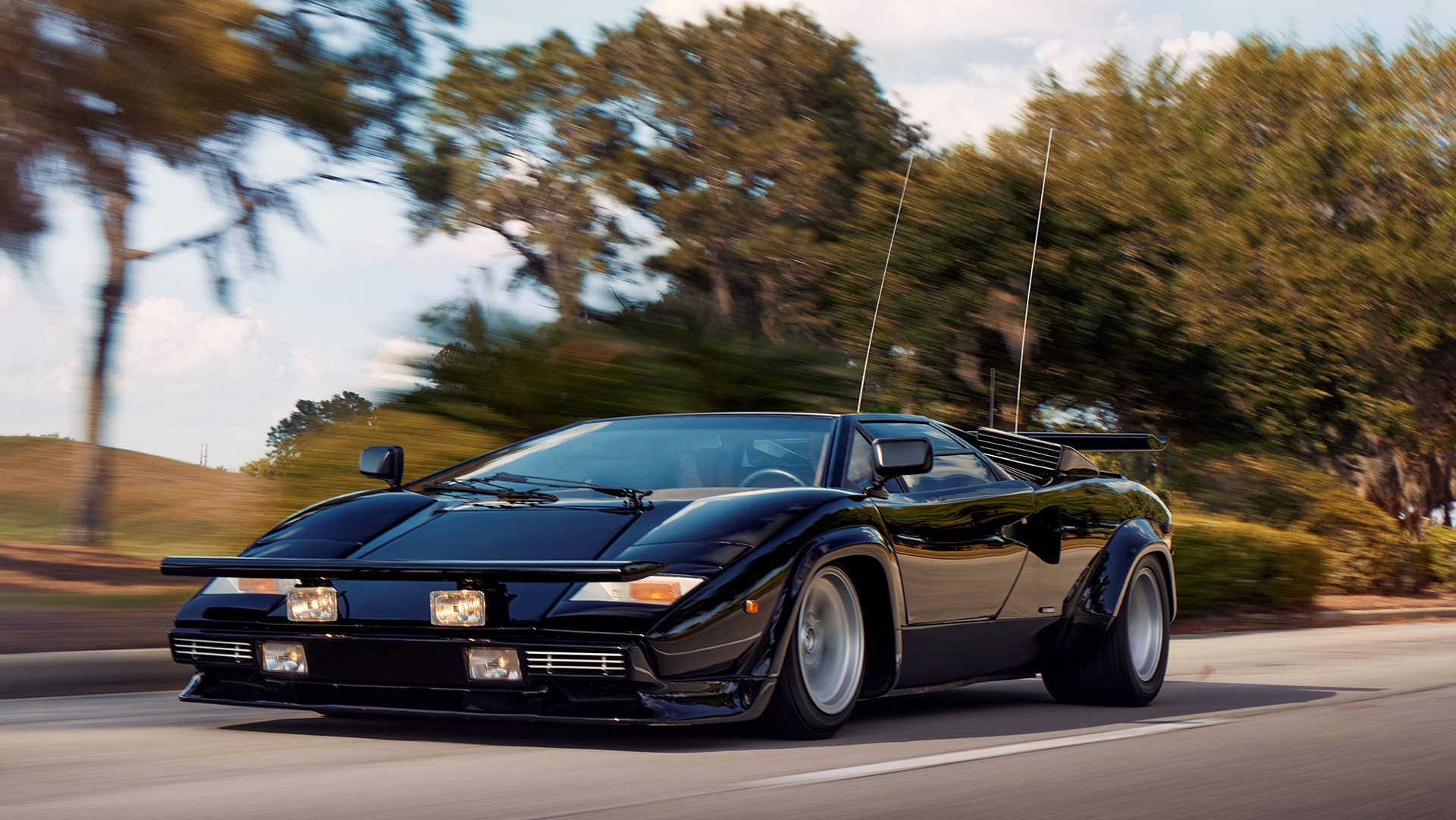  Cannonball Run Lamborghini Countach LP 400 S Turns 45 Autoblog