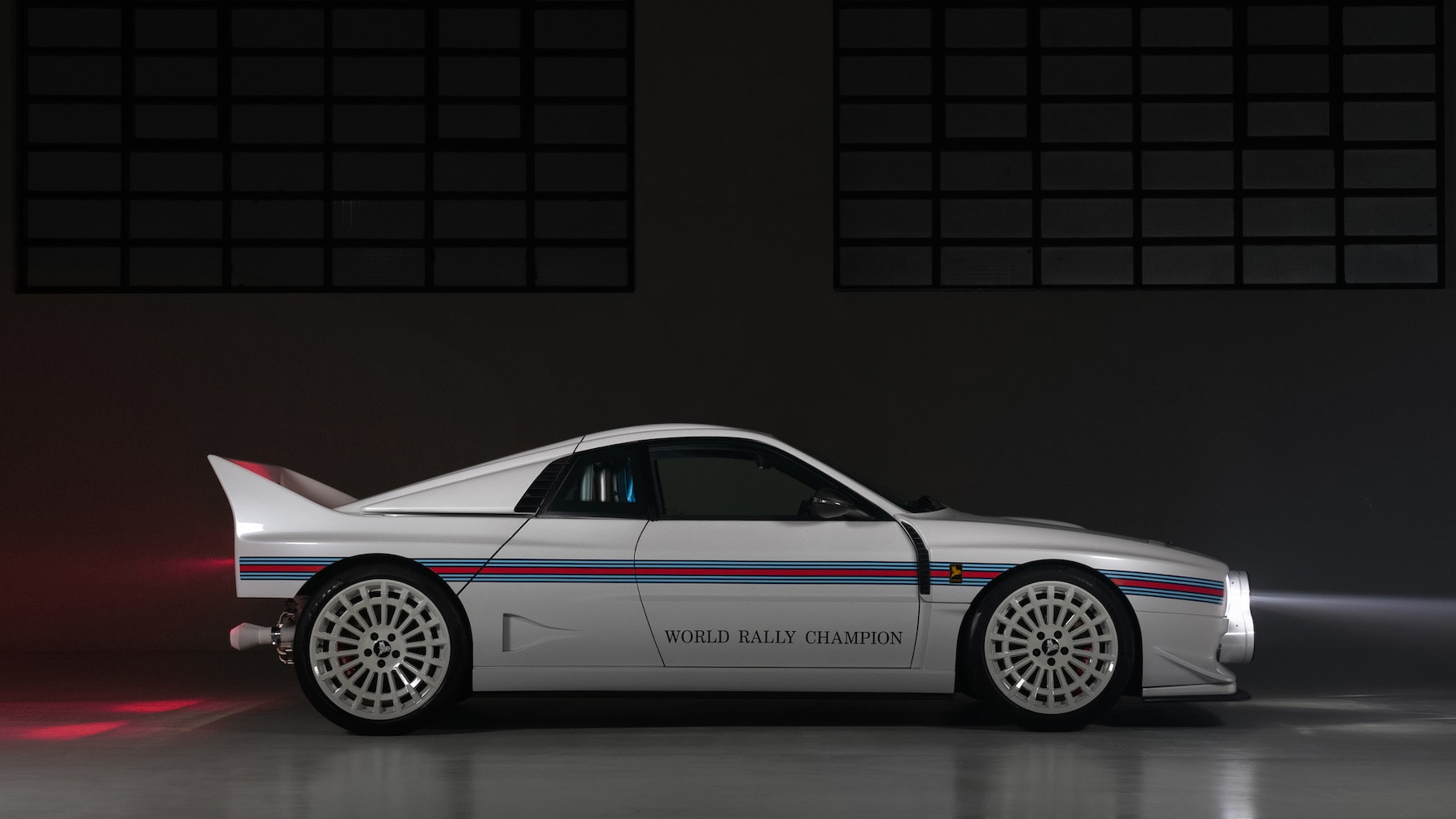 Kimera EVO37 Martini 7 celebrates Martini Racing's seven WRC