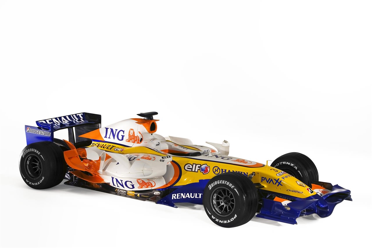 【海外輸入】 ING Revealed: Renault Group ING sponsor title new and R27 F1 コレクション