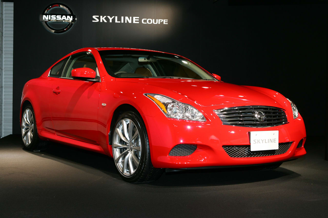 Nissan V36 Skyline released in Japan