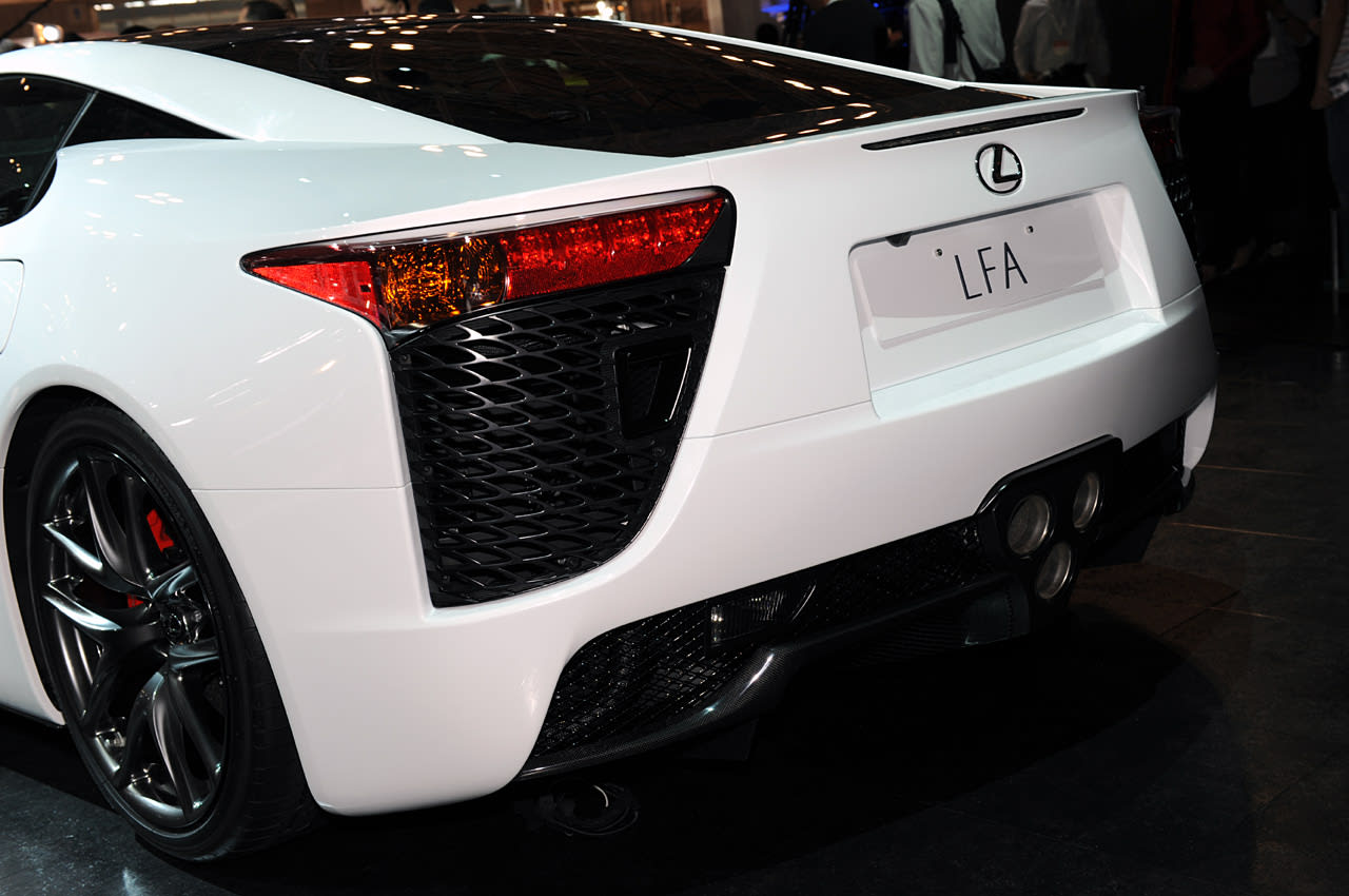 Tokyo 2009: Lexus reveals $375,000 LFA supercarfinally [w