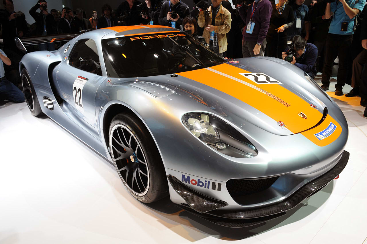 Detroit 2011: Porsche 918 RSR racer is a single-seat dream