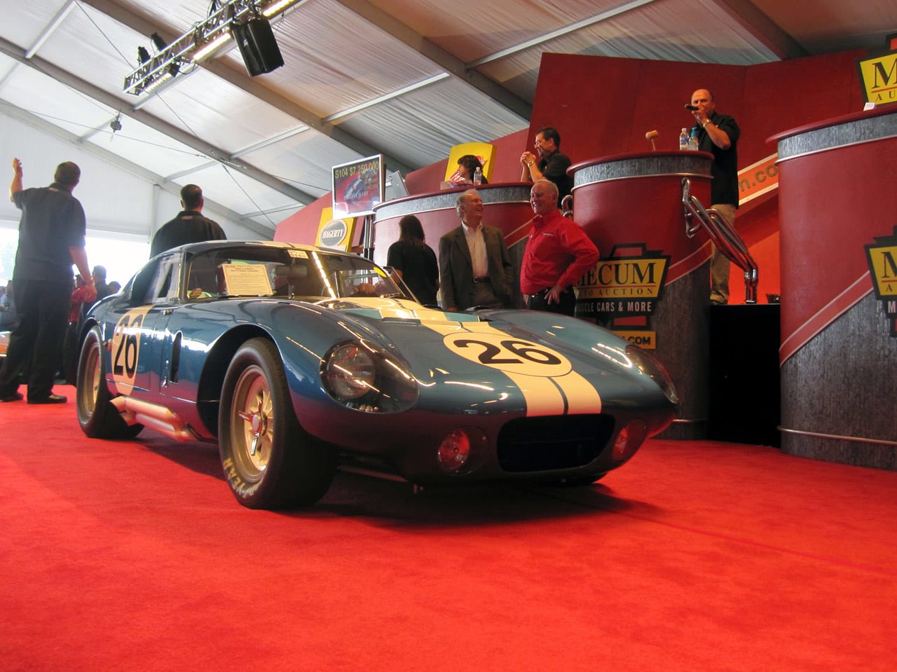Original Shelby Daytona Cobra Coupe up for auction in May Original Shelby Daytona Cobra Coupe up for auction in May