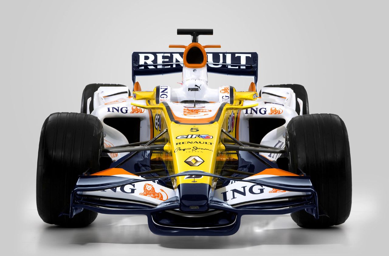 Renault F1 launches R28 in Paris