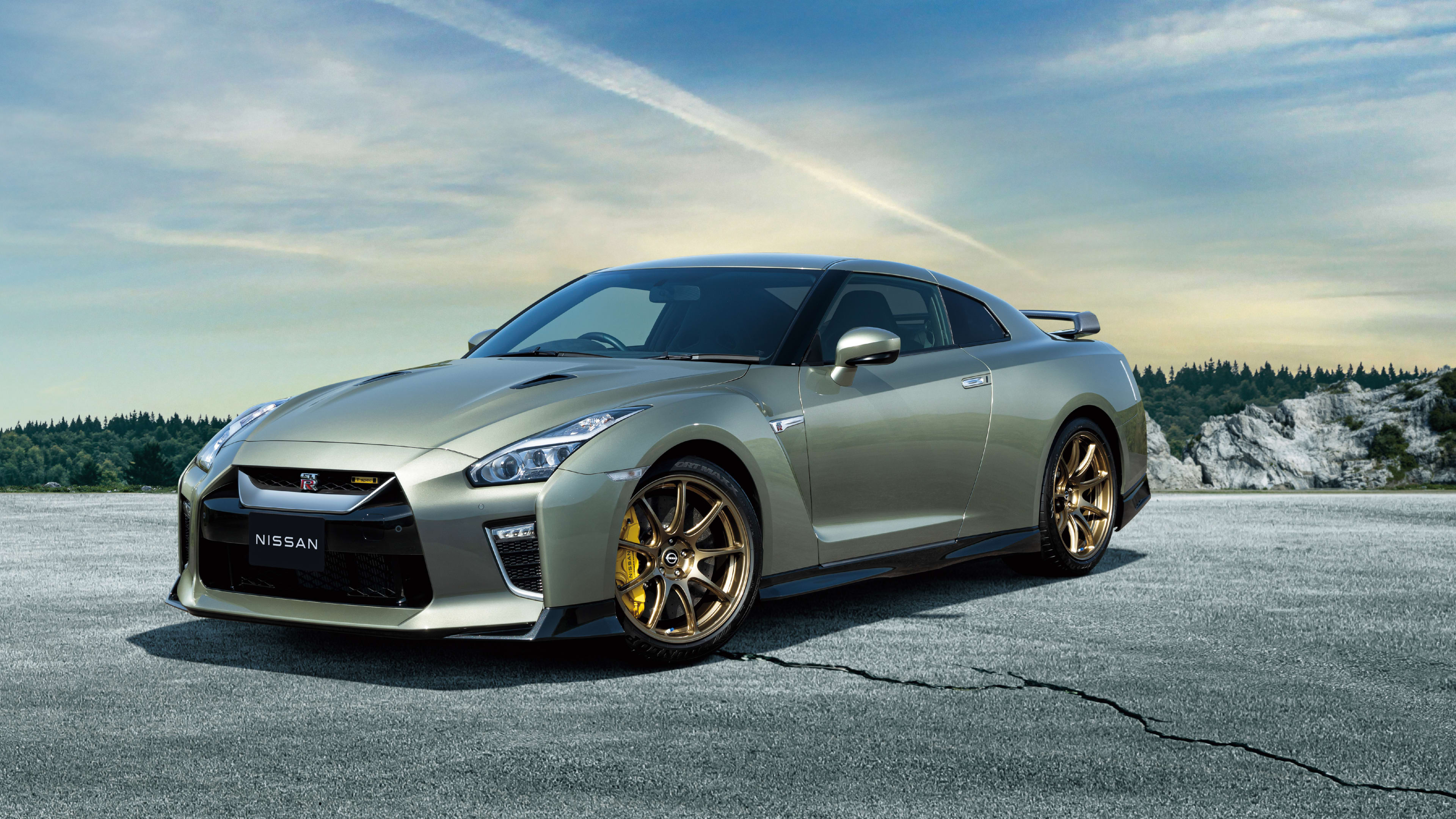 Nissan GT-R T-spec comes with a Godzilla green interior - Autoblog