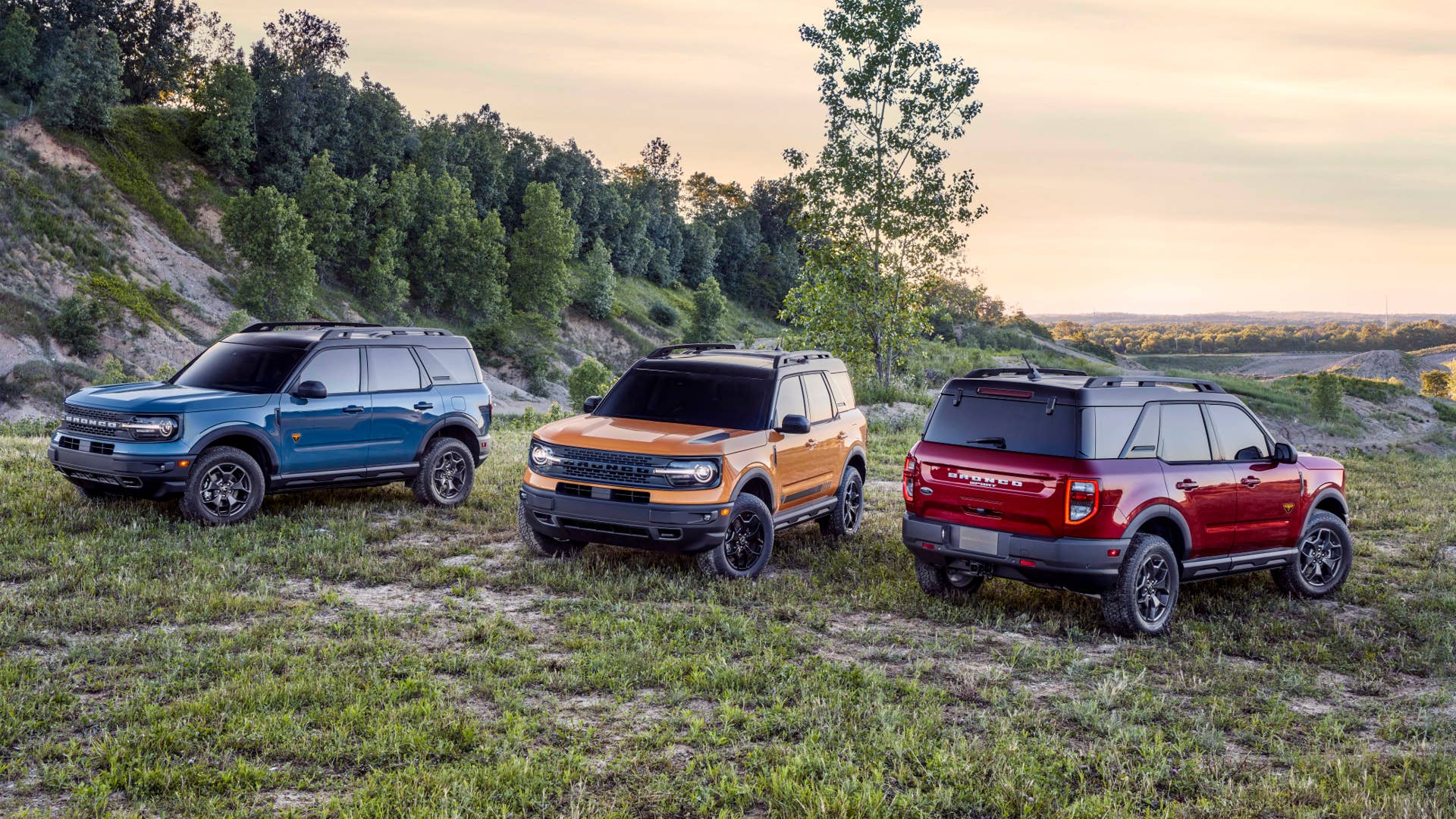 2021 Ford Bronco Sport on a scenic road