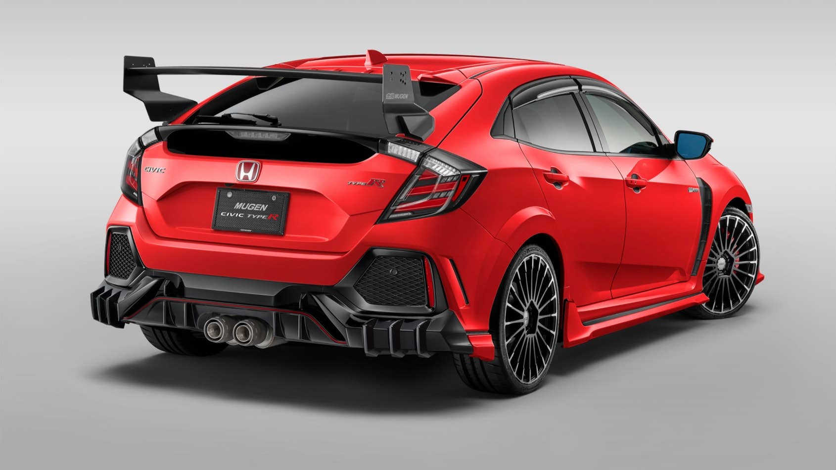 Mugen Racquet Type R Mugen parts for Honda Civic Type R show rare restraint - Autoblog