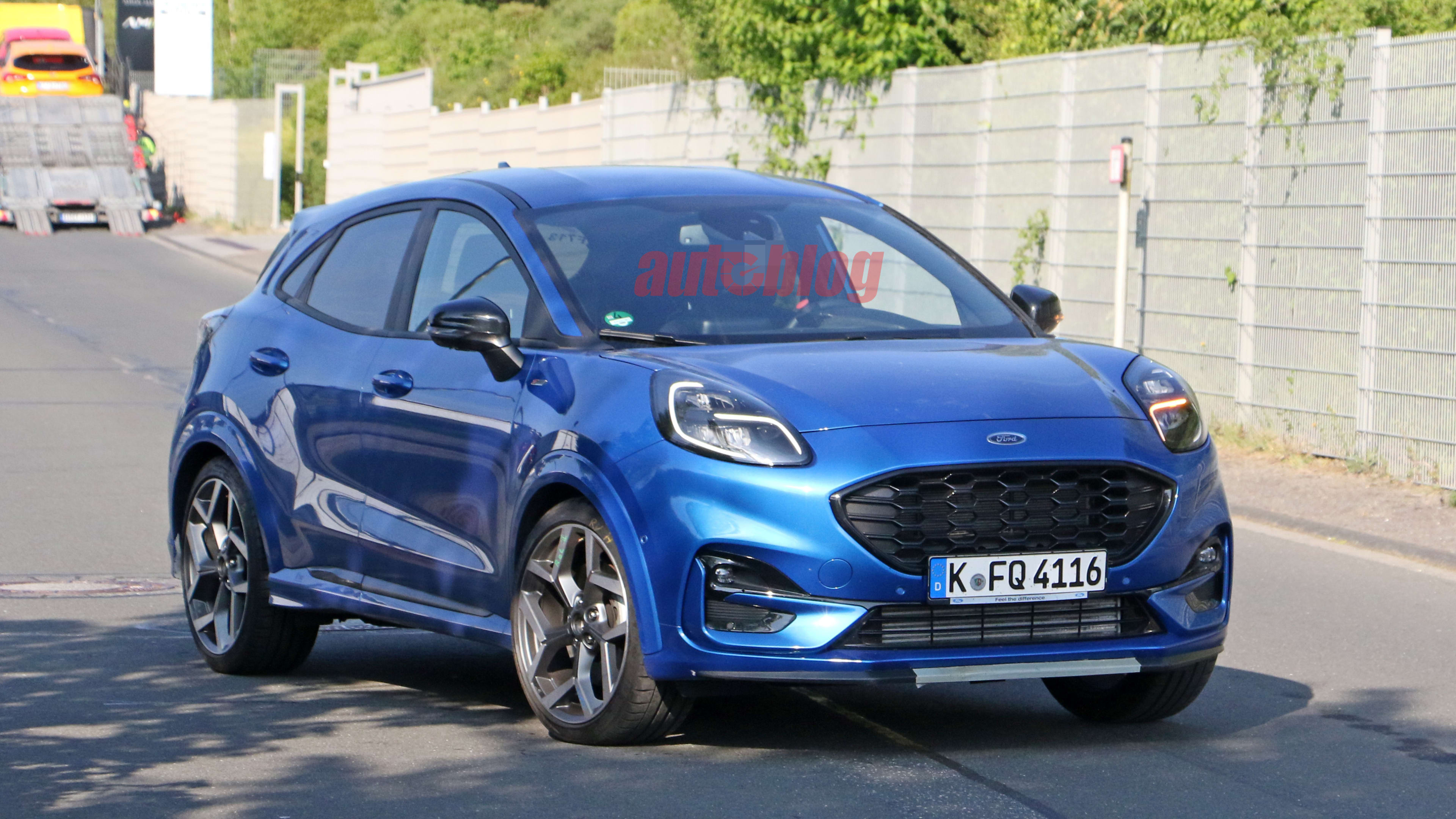 ford puma st nurburgring