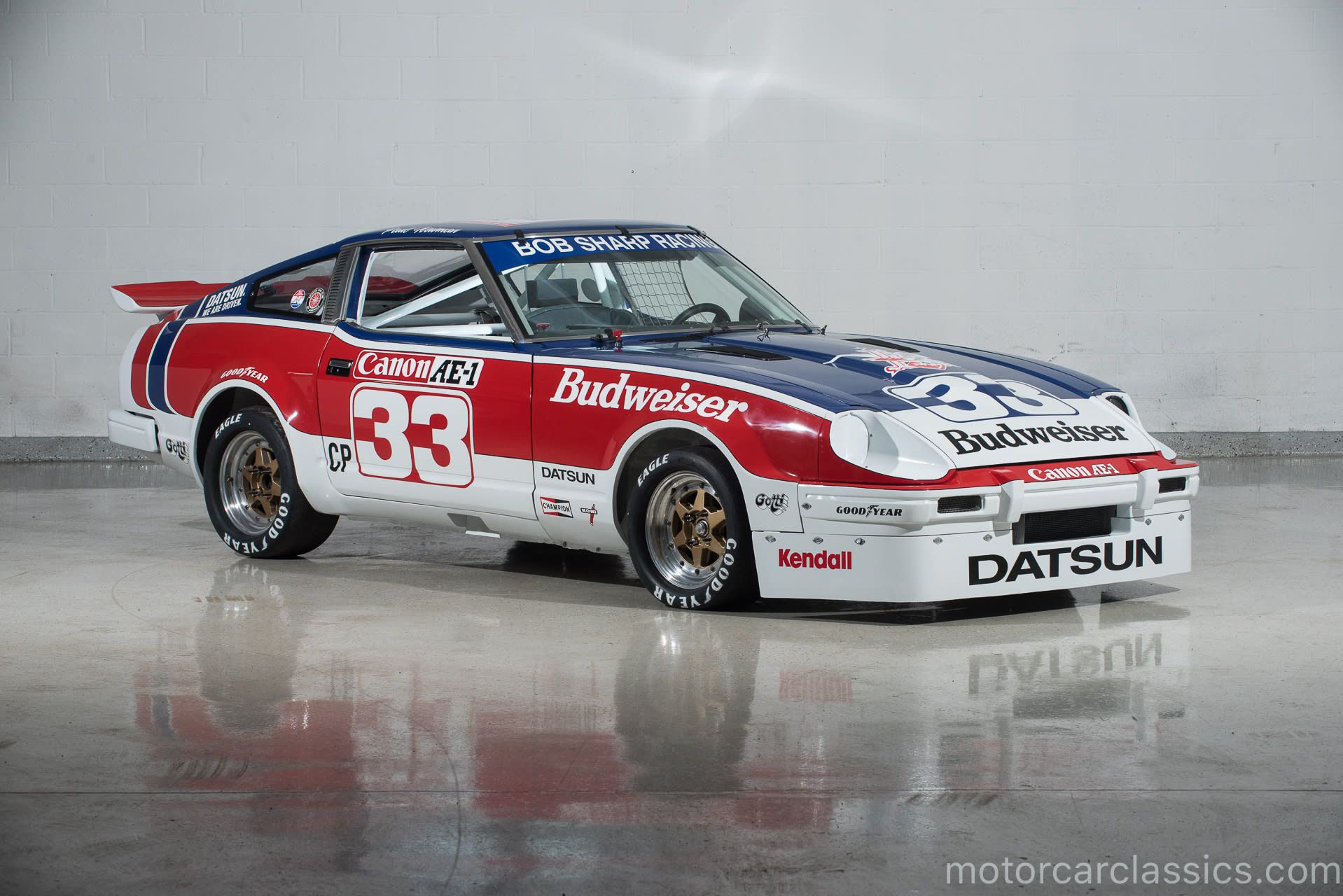One of Paul Newman's champion Datsun 280ZX race cars is for