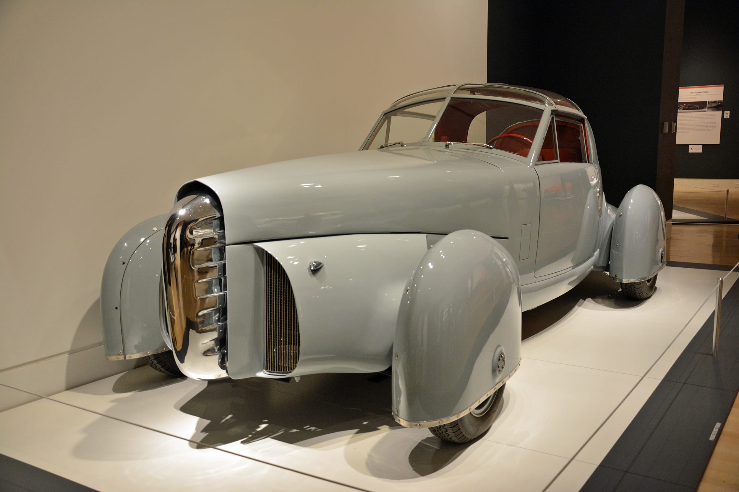 The plane-like 1948 TASCO was the first car equipped with a T-top