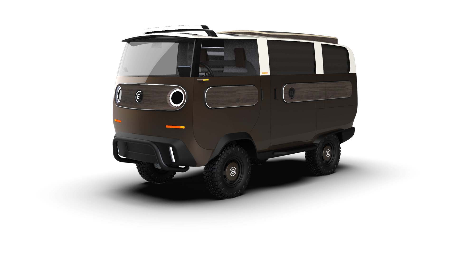The Electric Brands eBussy is a charming and modular electric vehicle