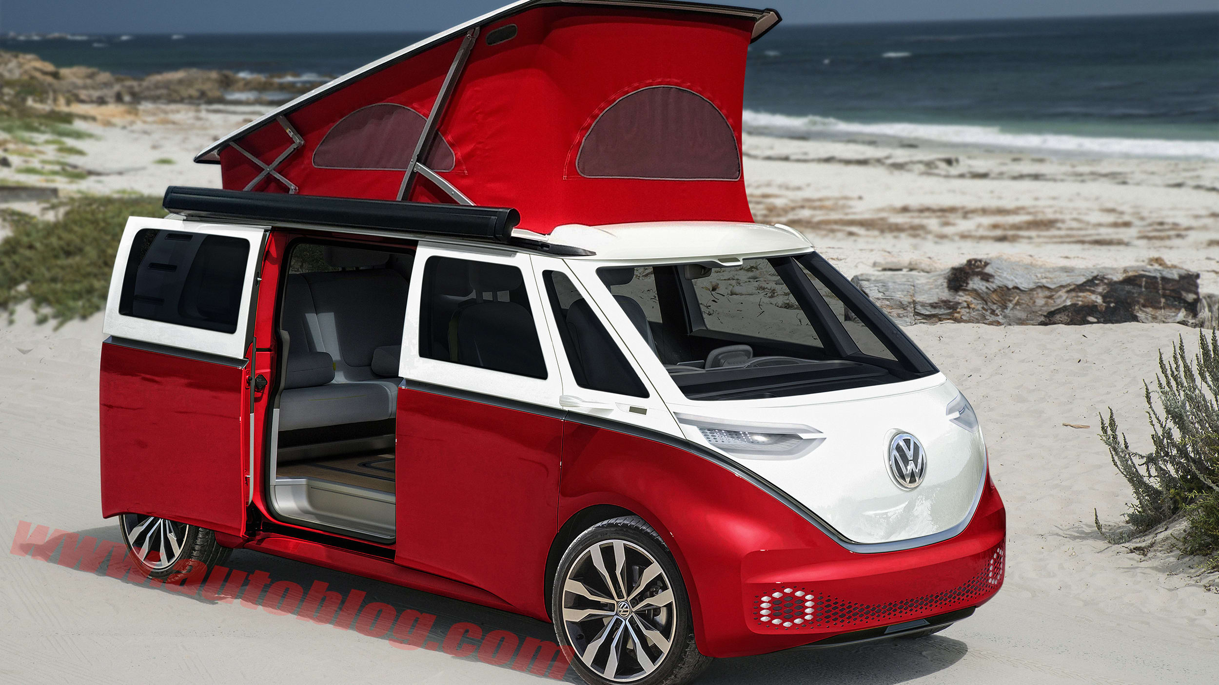 Id Buzz Camper The New Volkswagen Camper Van New Electric Vw Bus