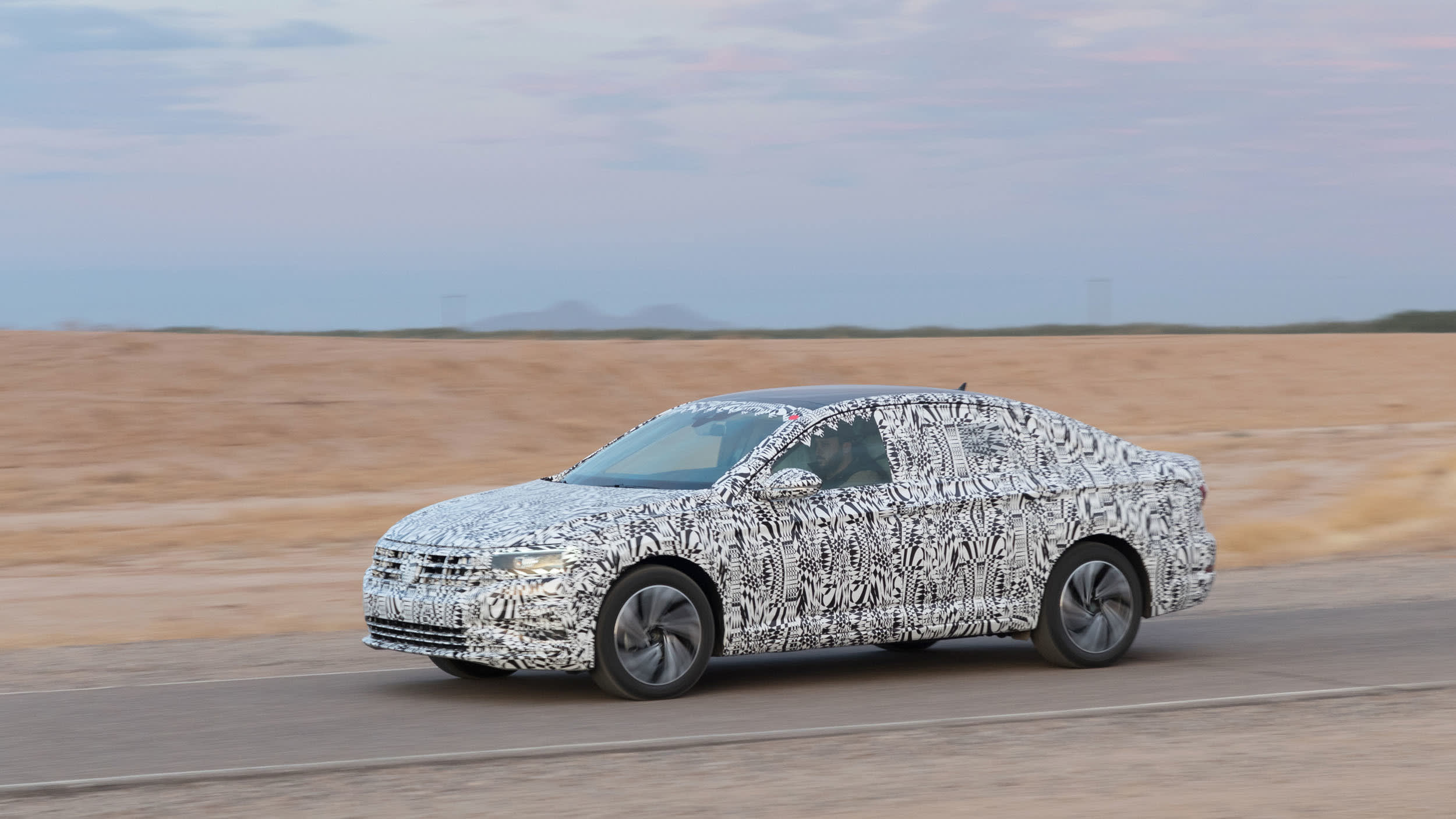 2019 Volkswagen Jetta Prototype First Drive Review | A desert ...