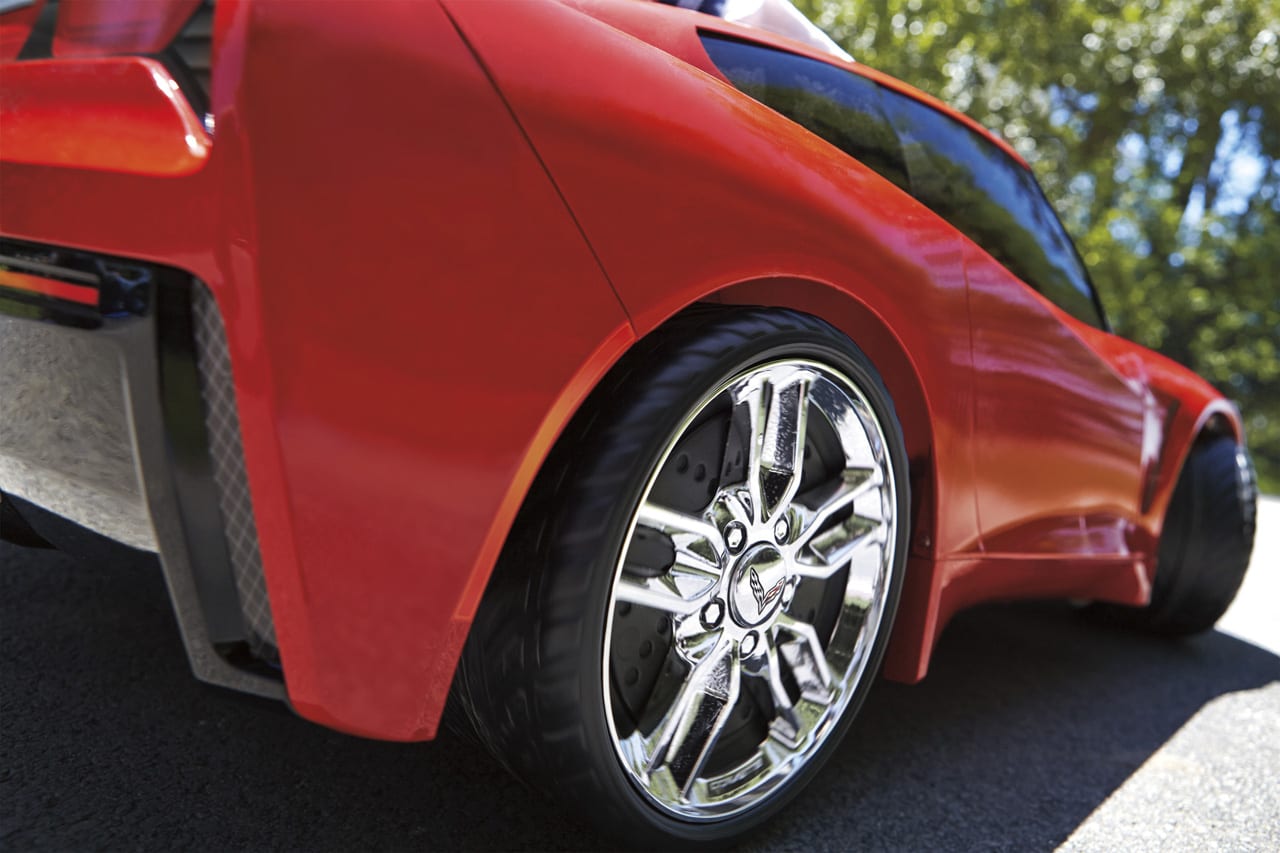 Power Wheels builds a C7 Corvette for the kids
